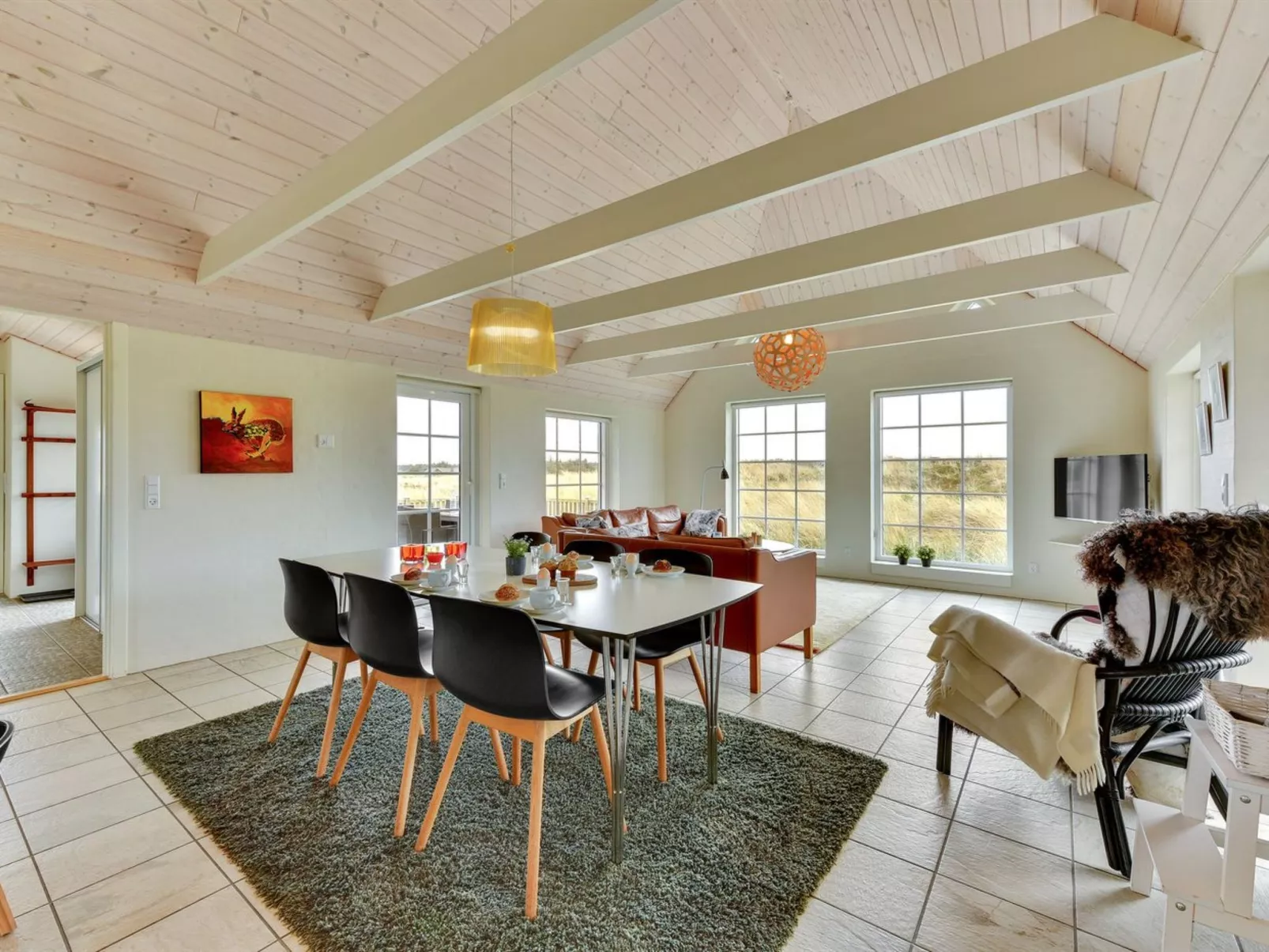 "Hærulf" - 300m from the sea-Inside
