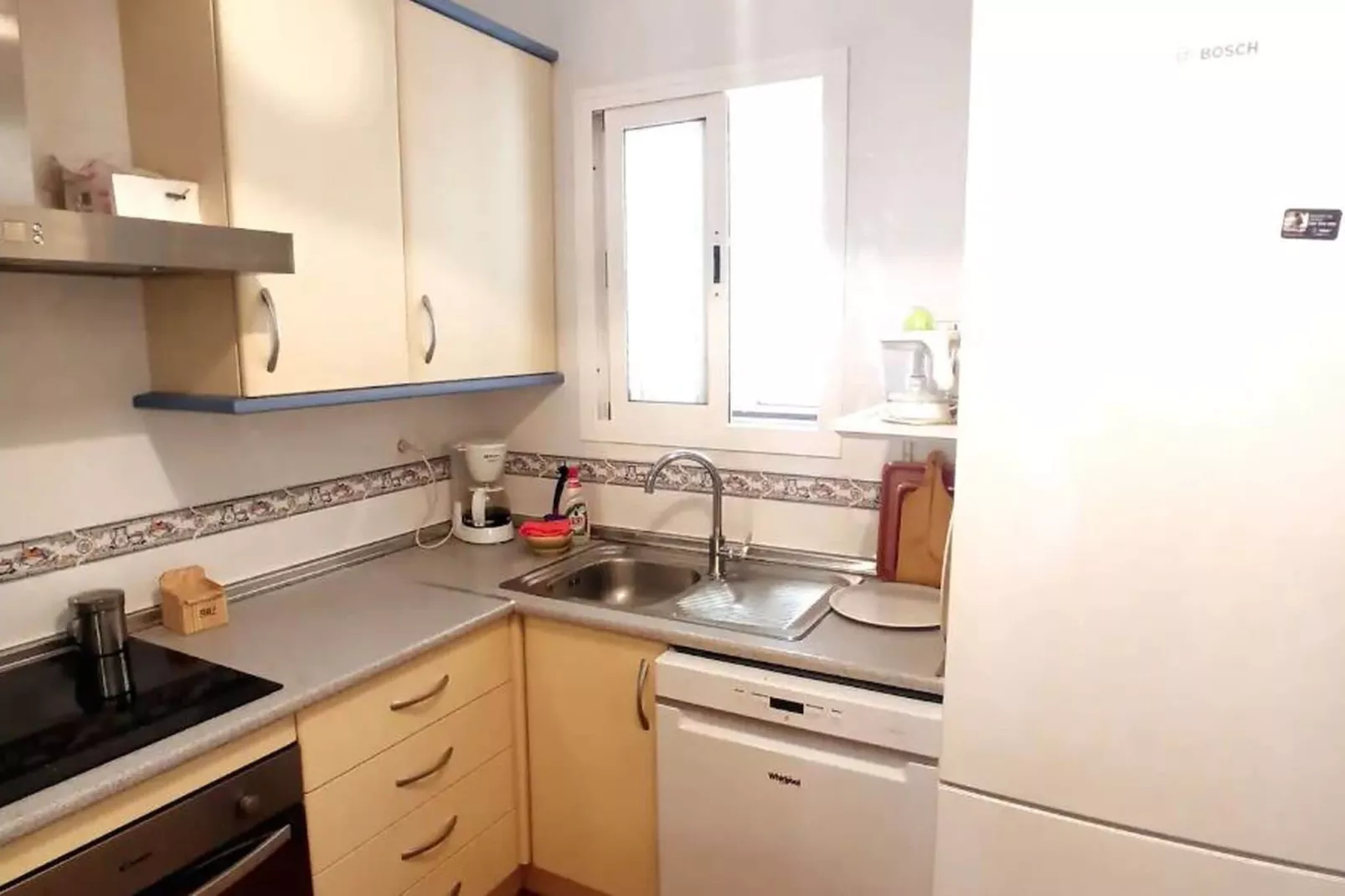Apartamento pasito Blanco-Kitchen