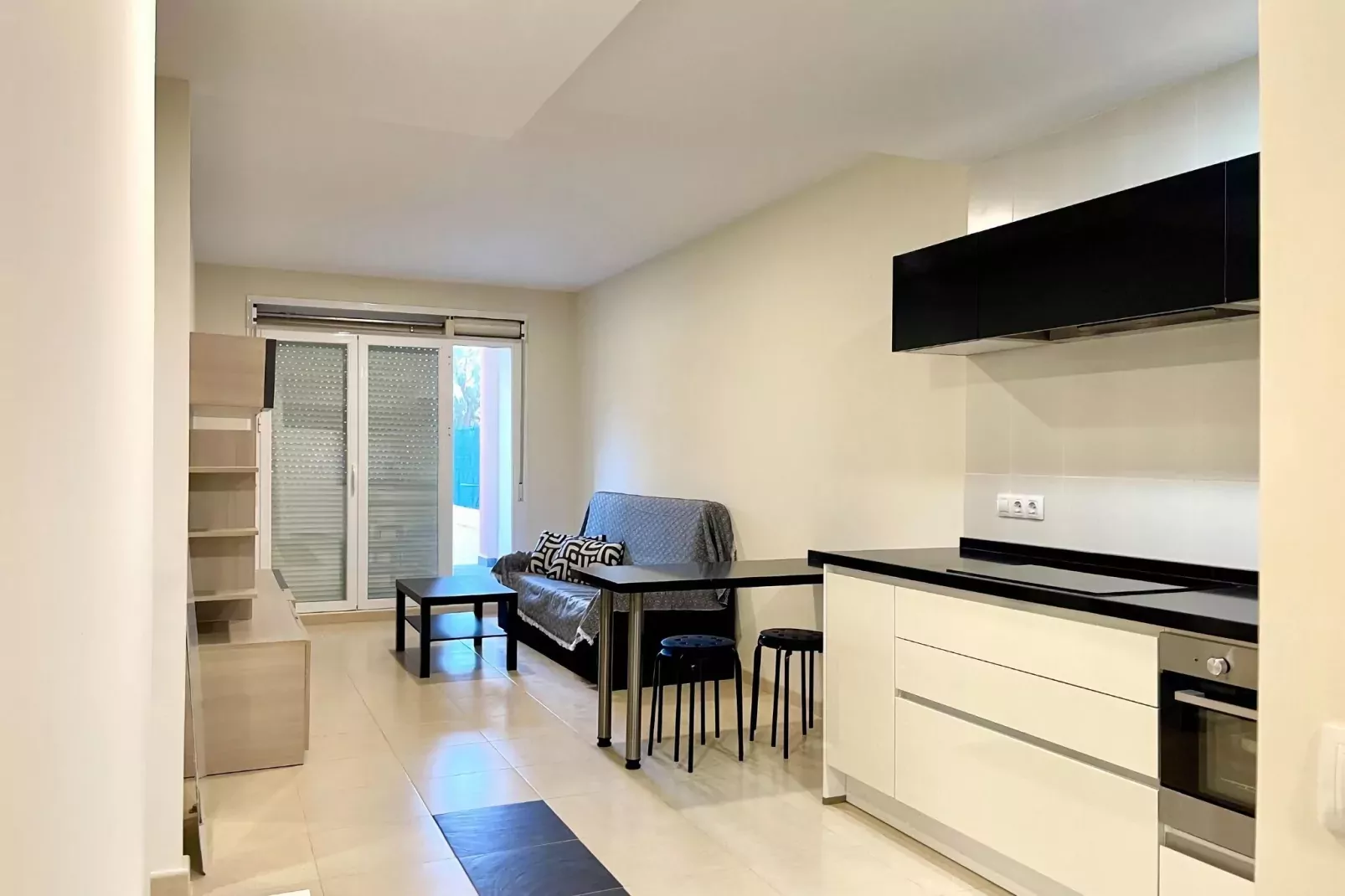 Apto con piscina en Vera playa - Living room
