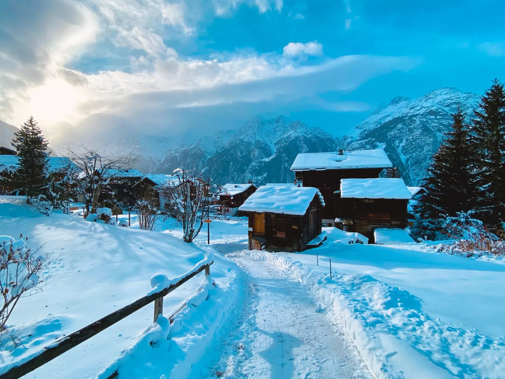 Chalet Jungtalblick Drieri-Outside