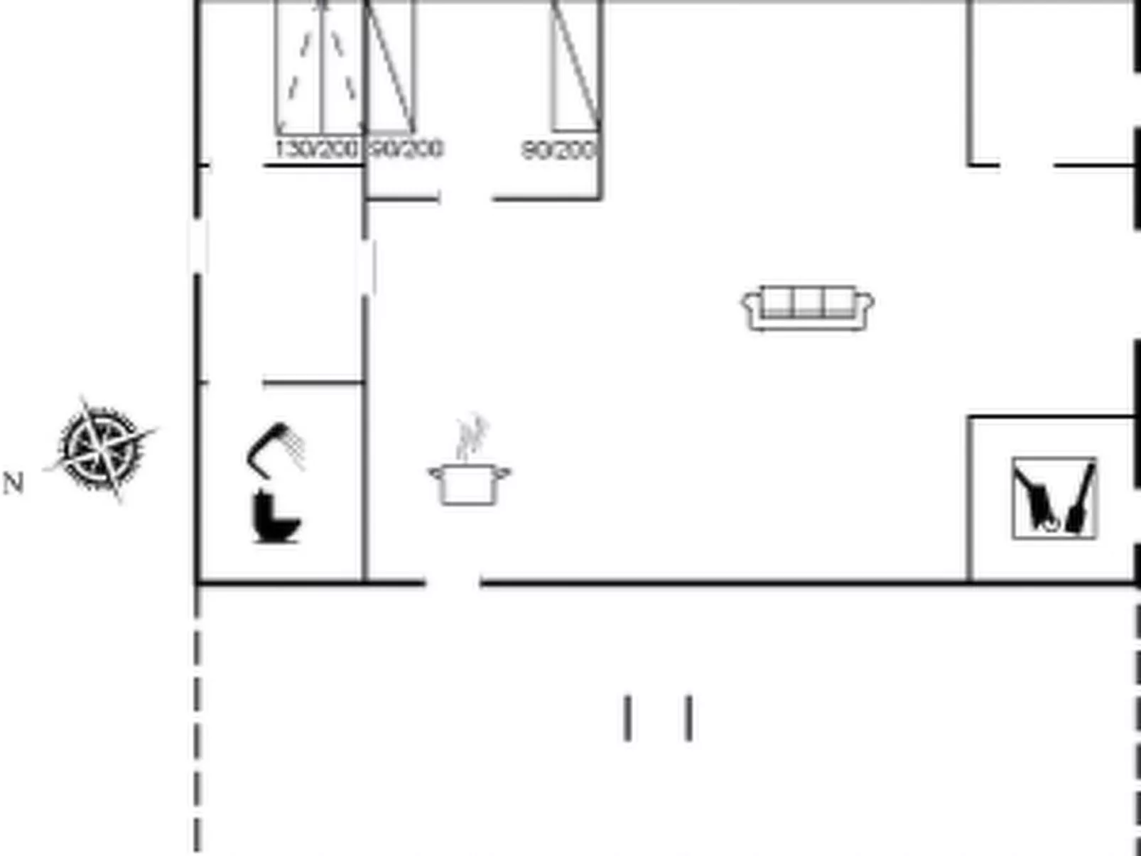 "Frothi" - 550m from the sea-Inside