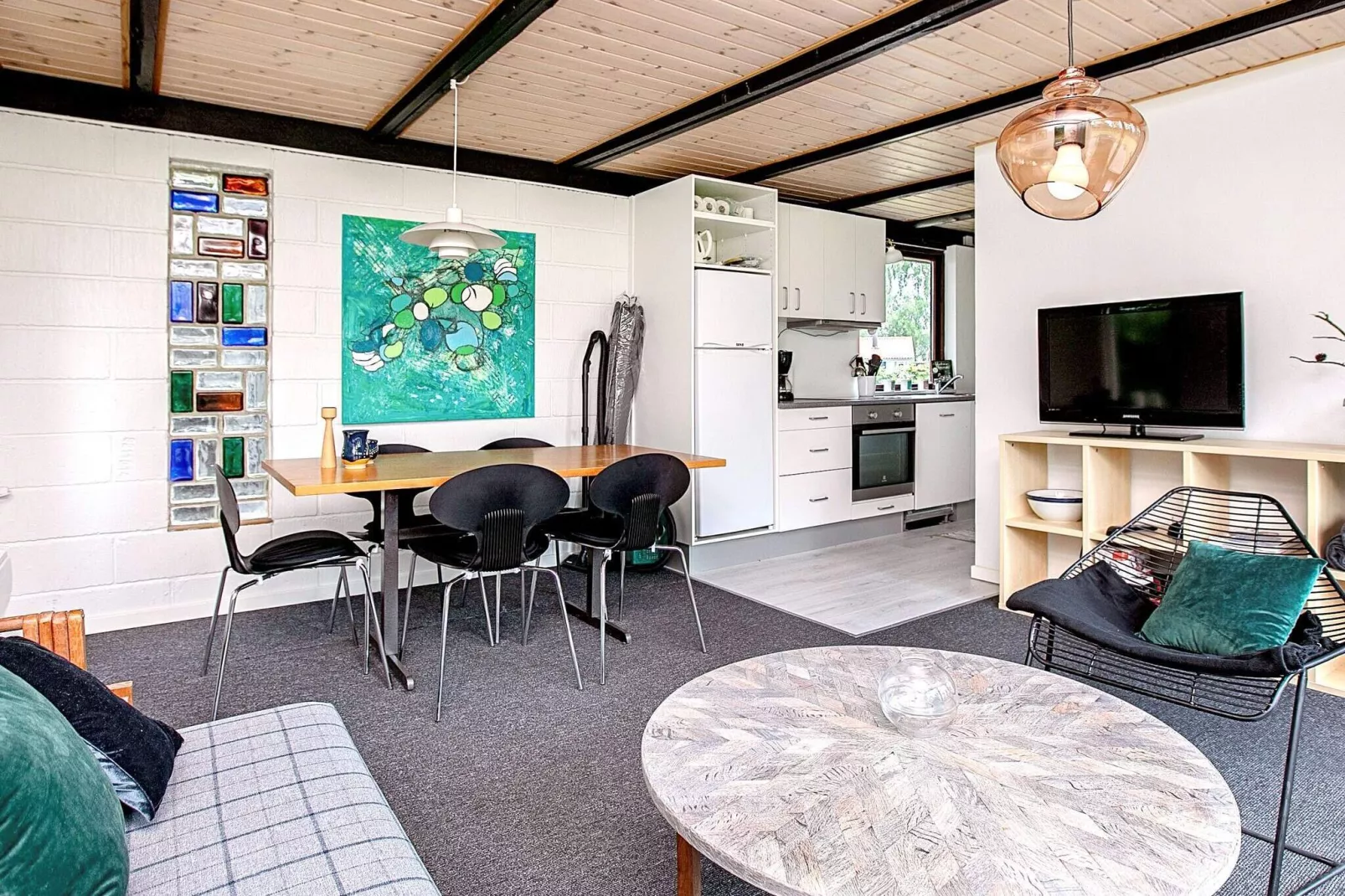 Maison de vacances pour 6 a Væggerløse-Intérieur