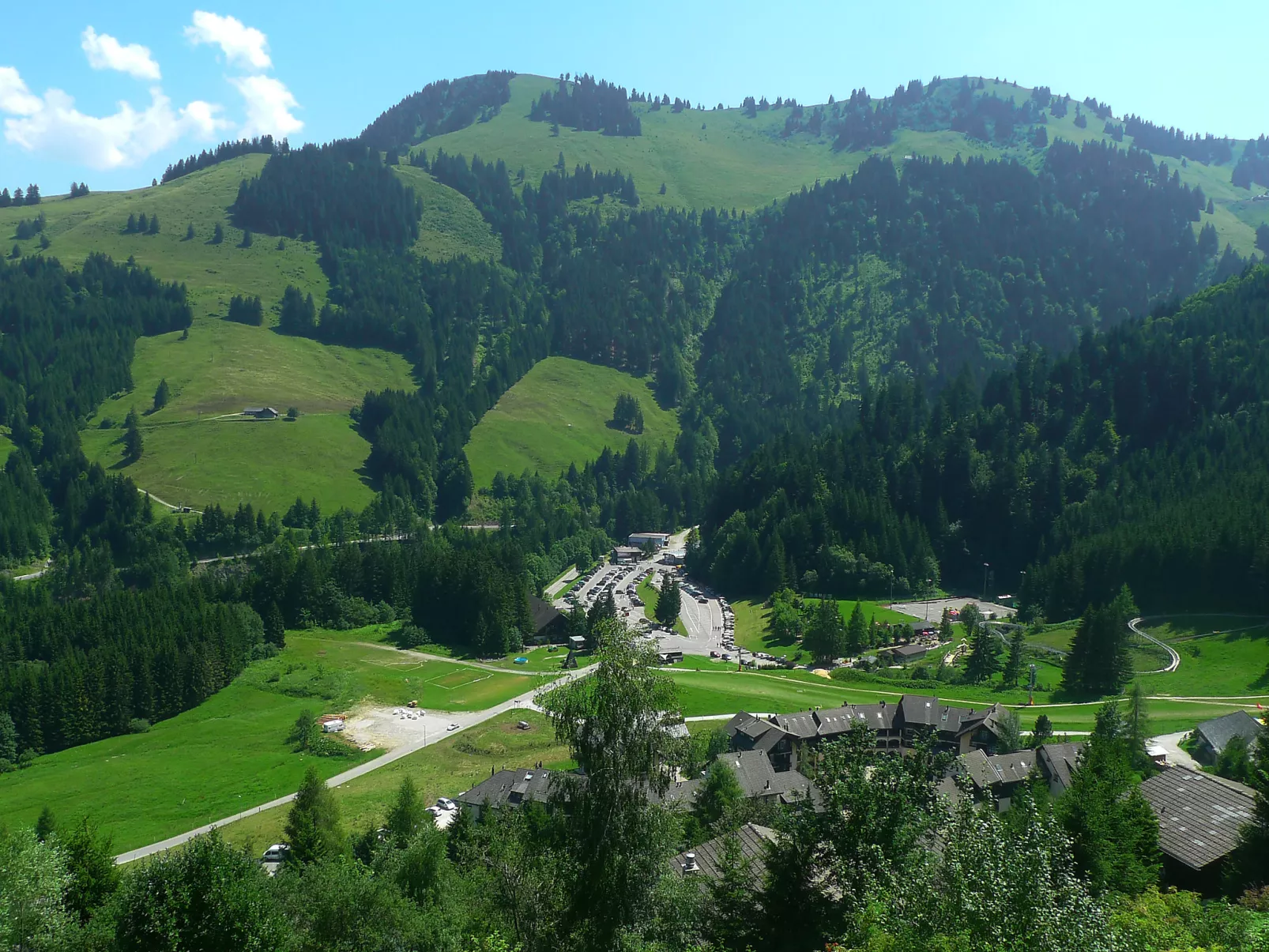 Chalet La Poya-Draußen