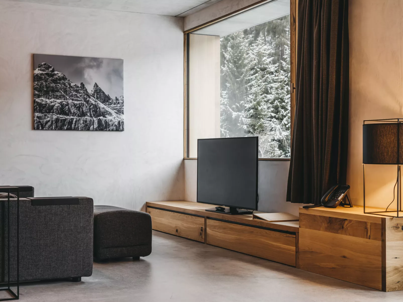 Cosy Alpine-Drinnen
