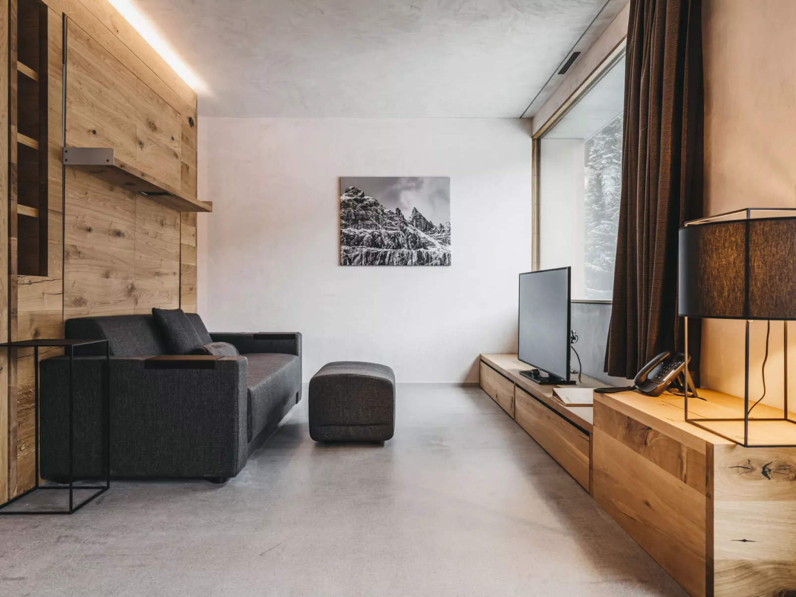 Cosy Alpine-Drinnen