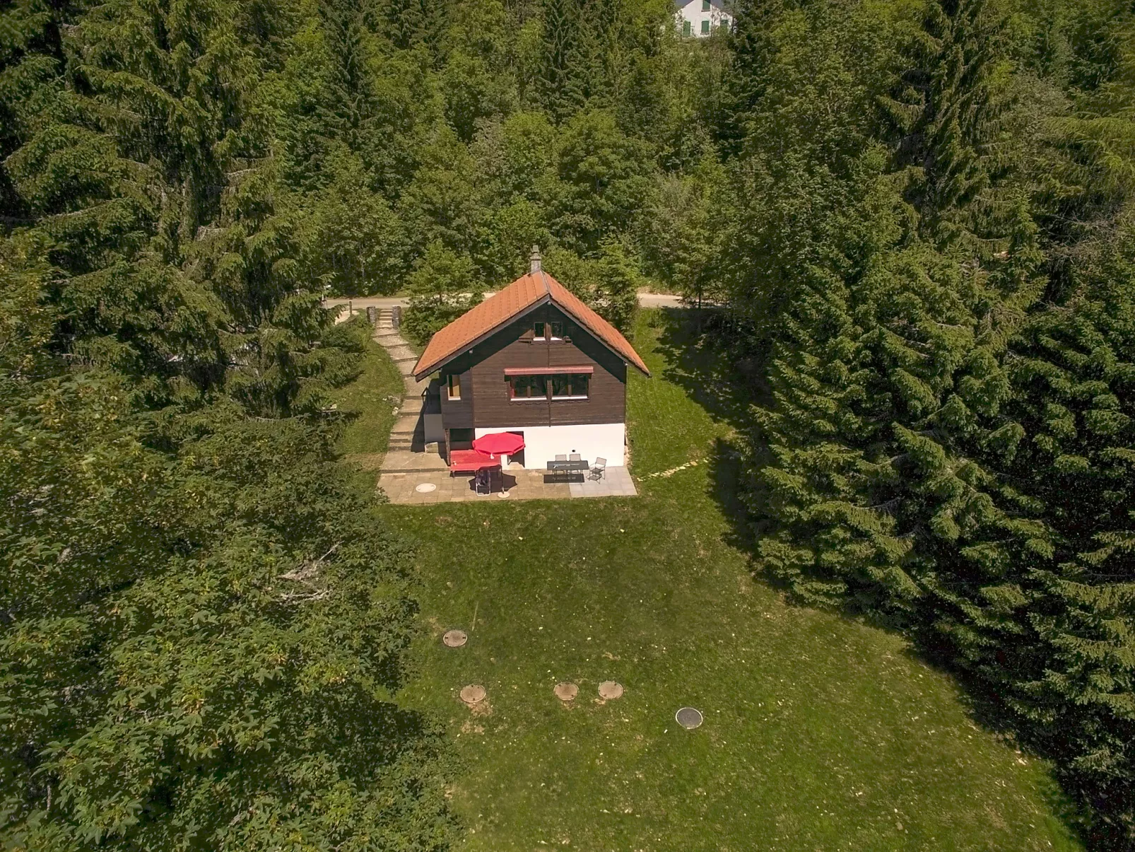 Chalet de la Vue des Alpes-Draußen