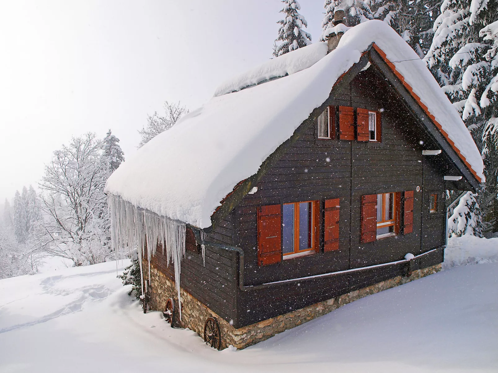 Chalet de la Vue des Alpes-Draußen