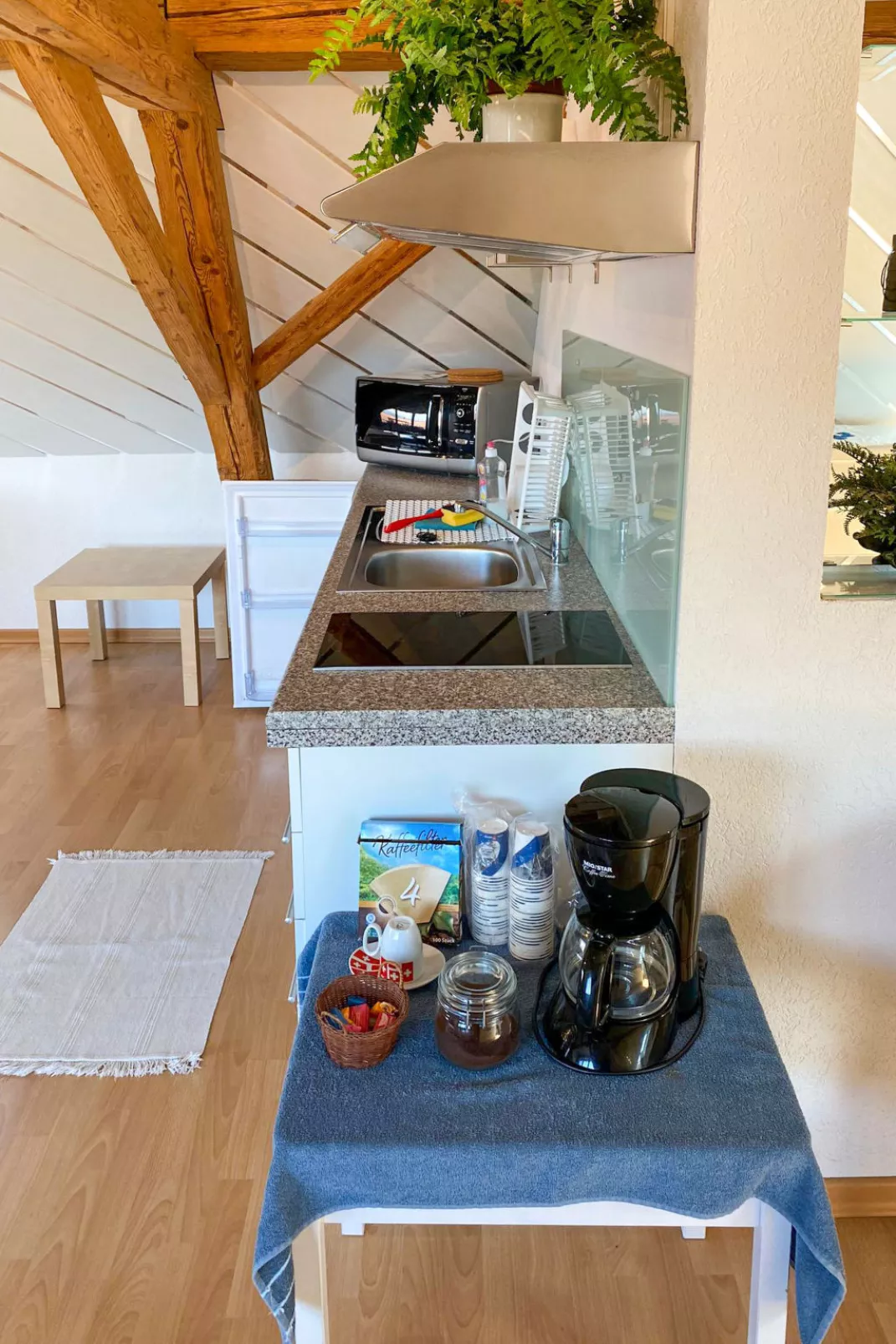 Arn's Dachstudio-Drinnen