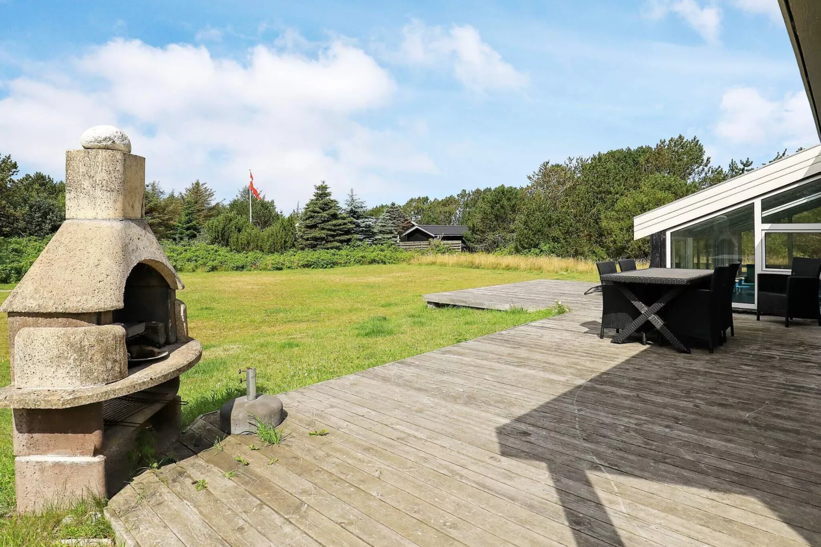 8 Personen Ferienhaus in Løkken-Aussicht