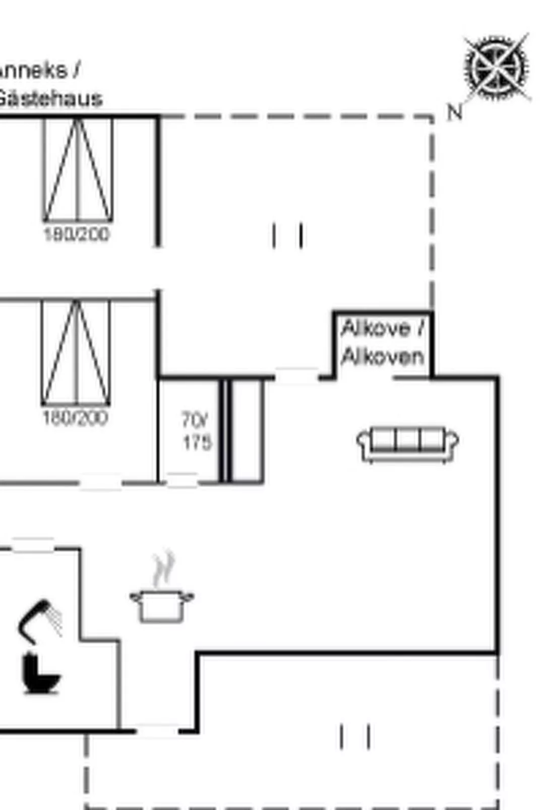 "Kamilla" - 200m from the sea-Inside