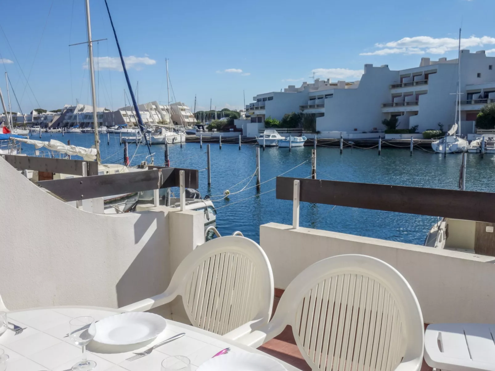 Les Marinas de la Plage I-Draußen