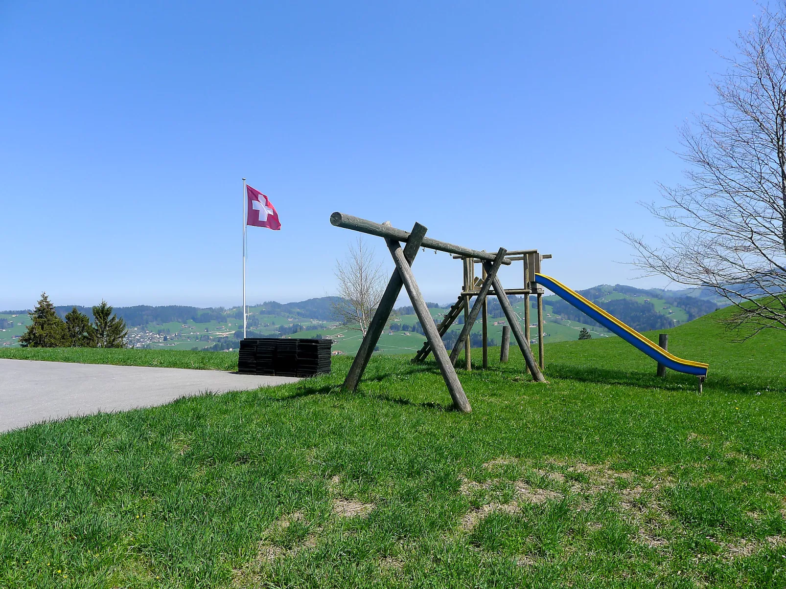 Panoramablick-Draußen