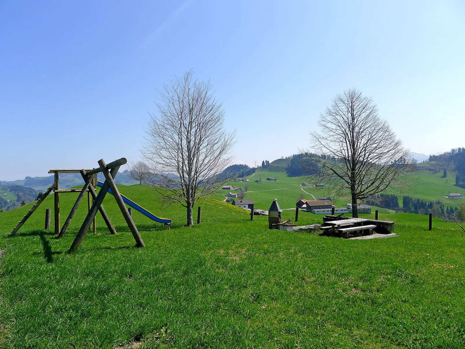 Panoramablick-Draußen