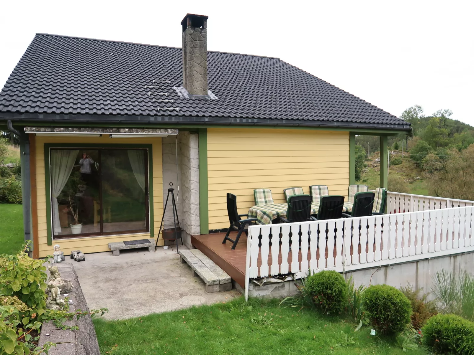 Gule huset-Outside