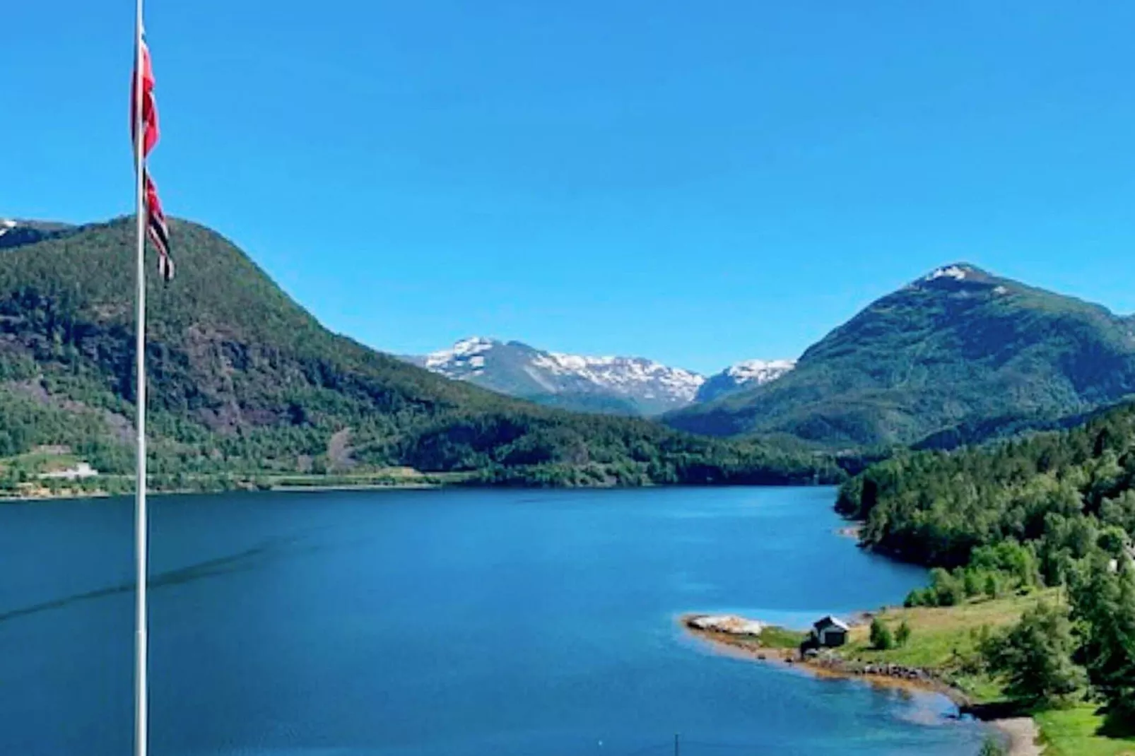 8 person holiday home in Austefjorden-Water view
