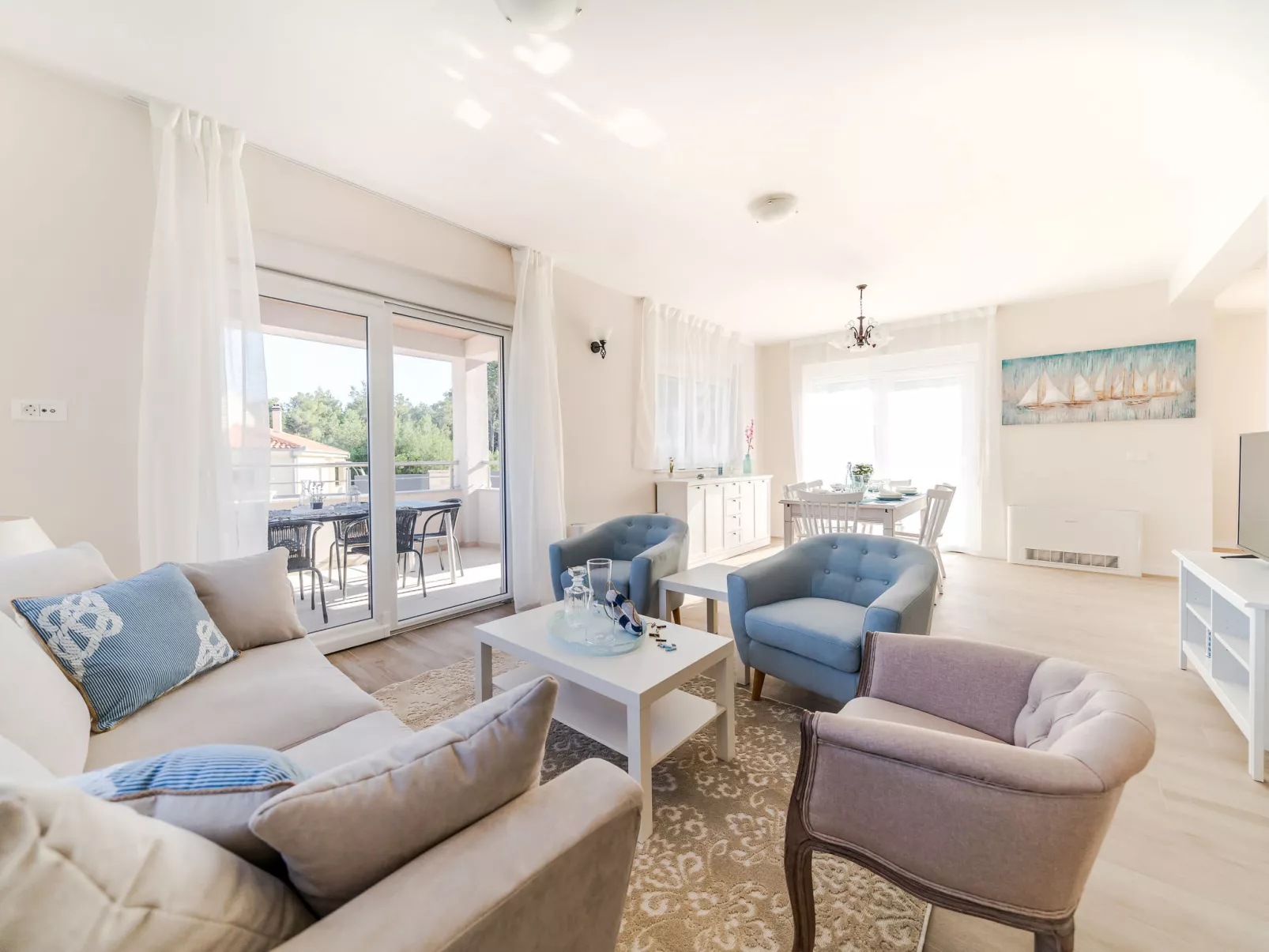 Sea Front Villa Lucija-Inside