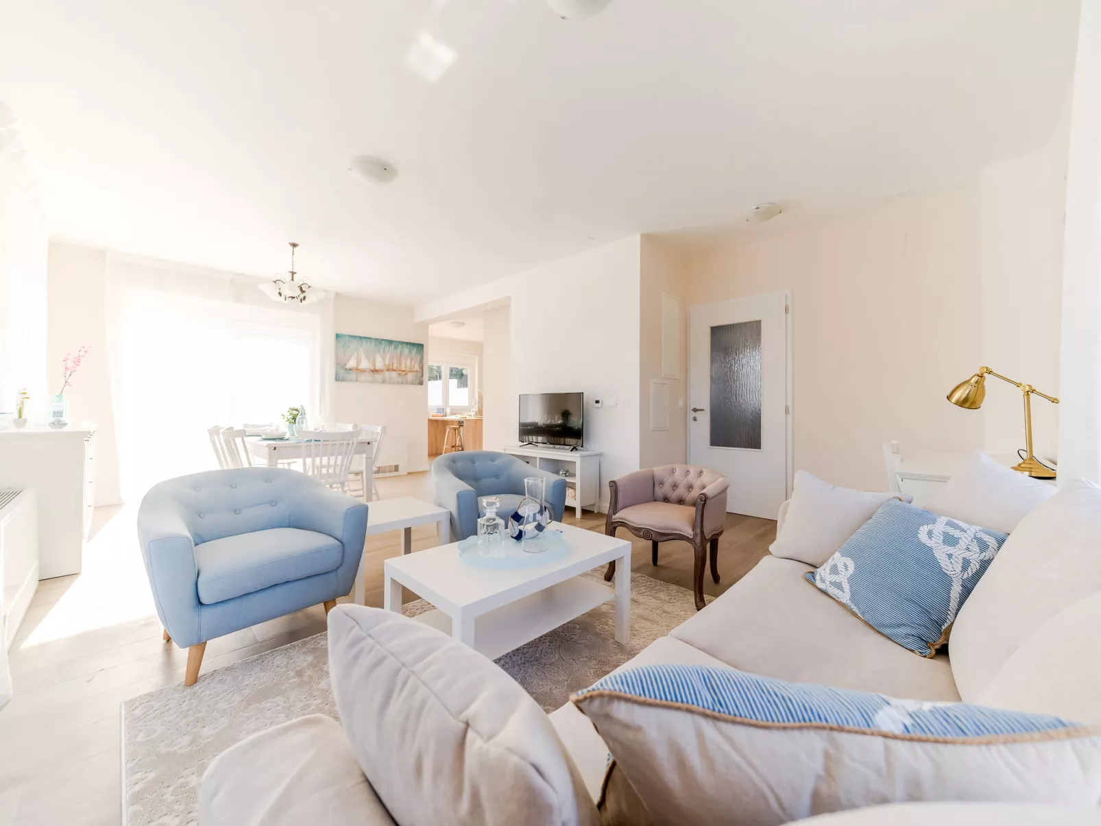 Sea Front Villa Lucija-Inside