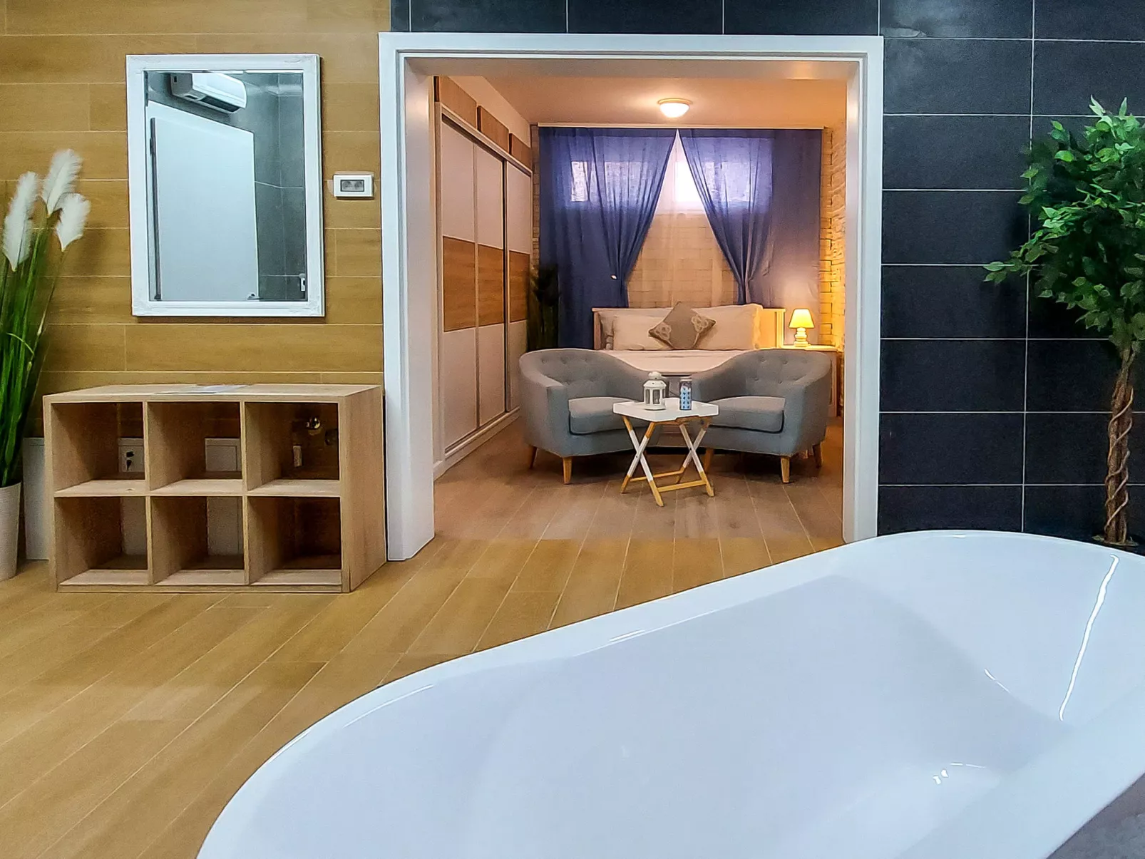 Sea Front Villa Lucija-Inside