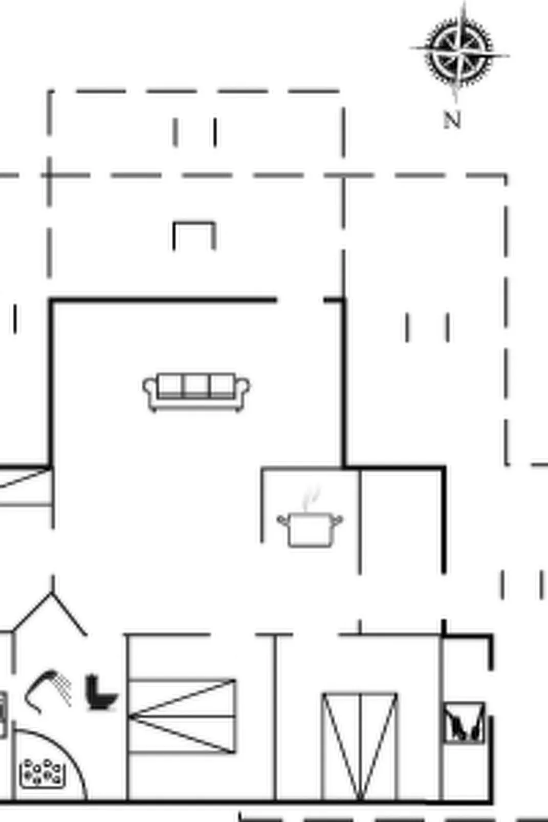 "Salla" - 1.2km from the sea-Inside