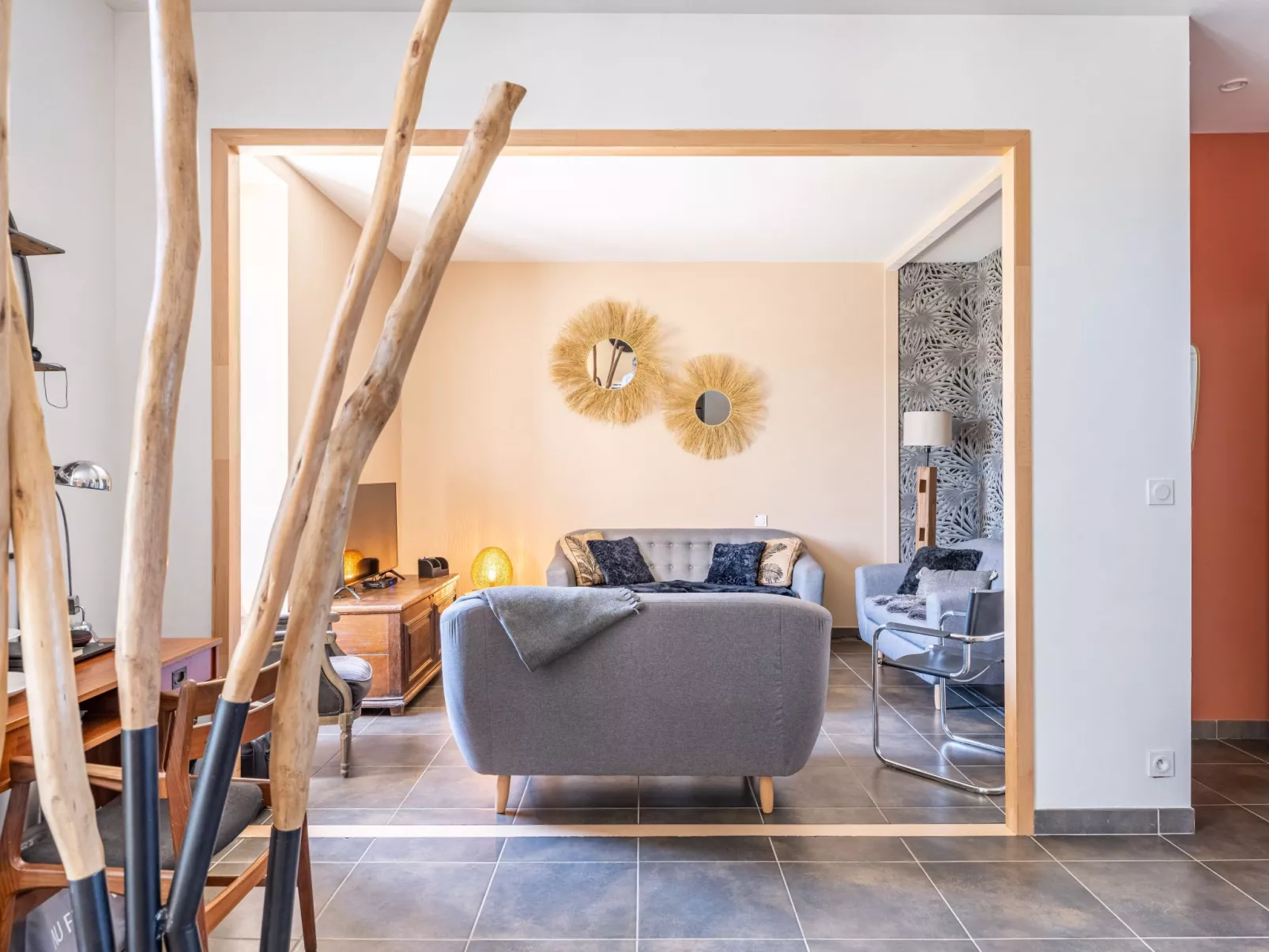 La Maison des Frères (villa + annexe)-Drinnen