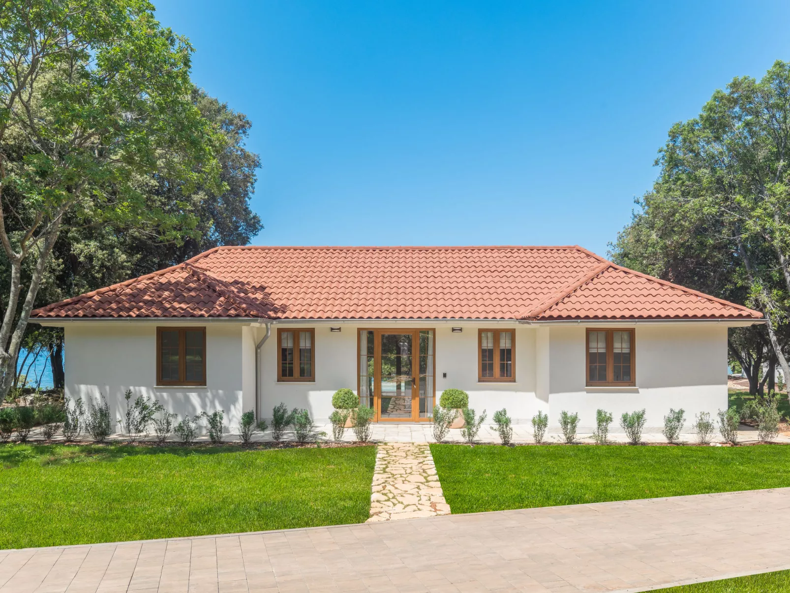 Luxury Beachside Villa Porto Bus-Dehors
