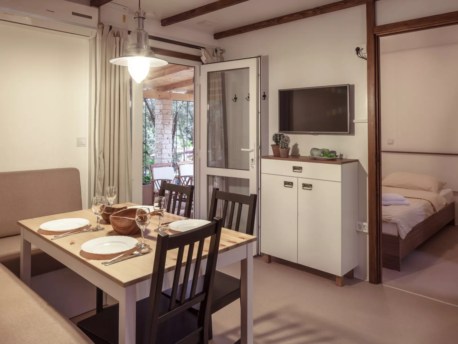 Mobilhome Deluxe-Inside