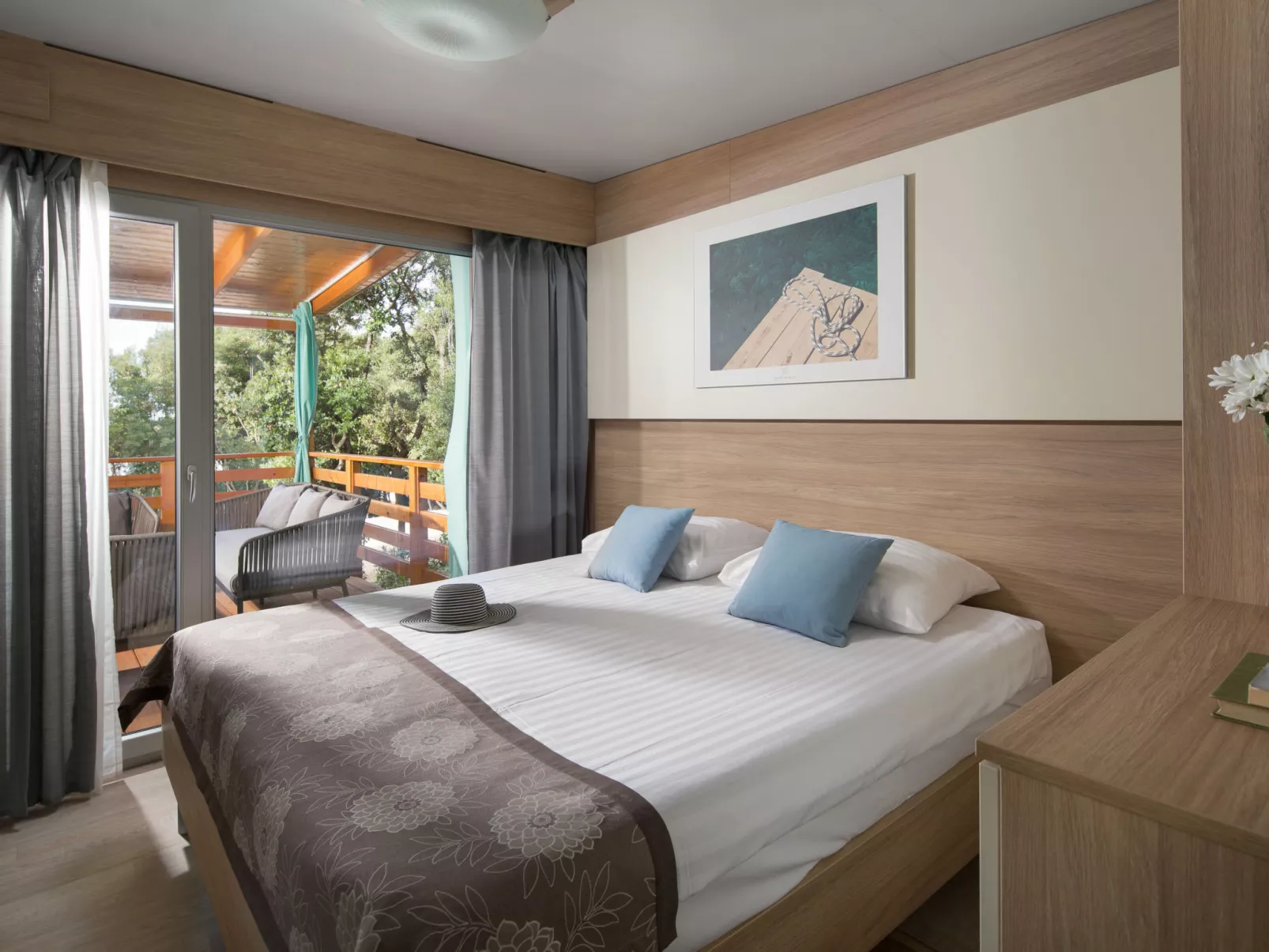 Mobilhome Villa Prestige with jacuzzi-Inside