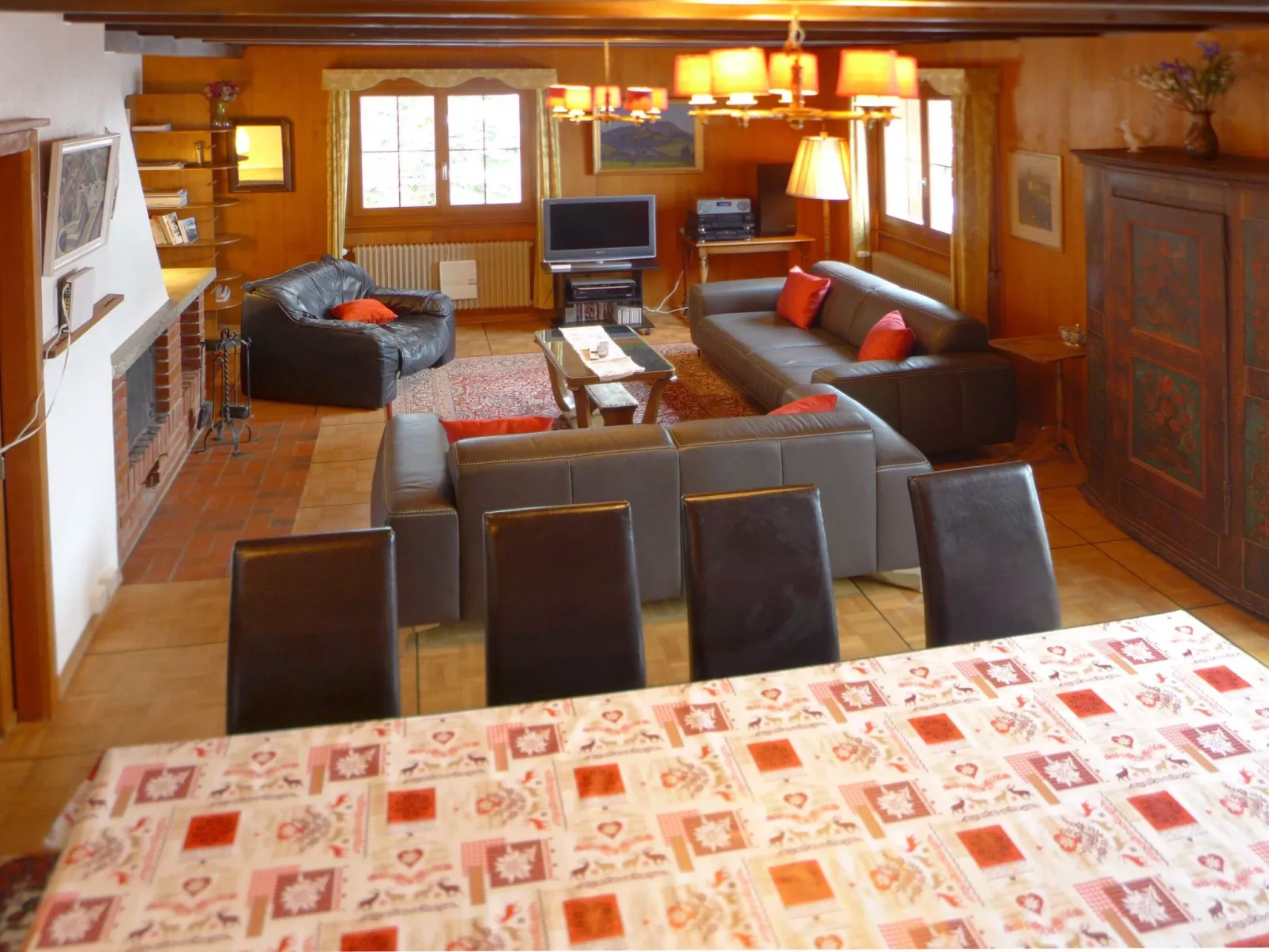 Chalet Clairval-Inside