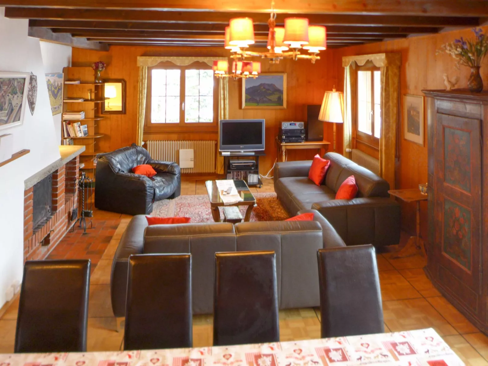 Chalet Clairval-Inside