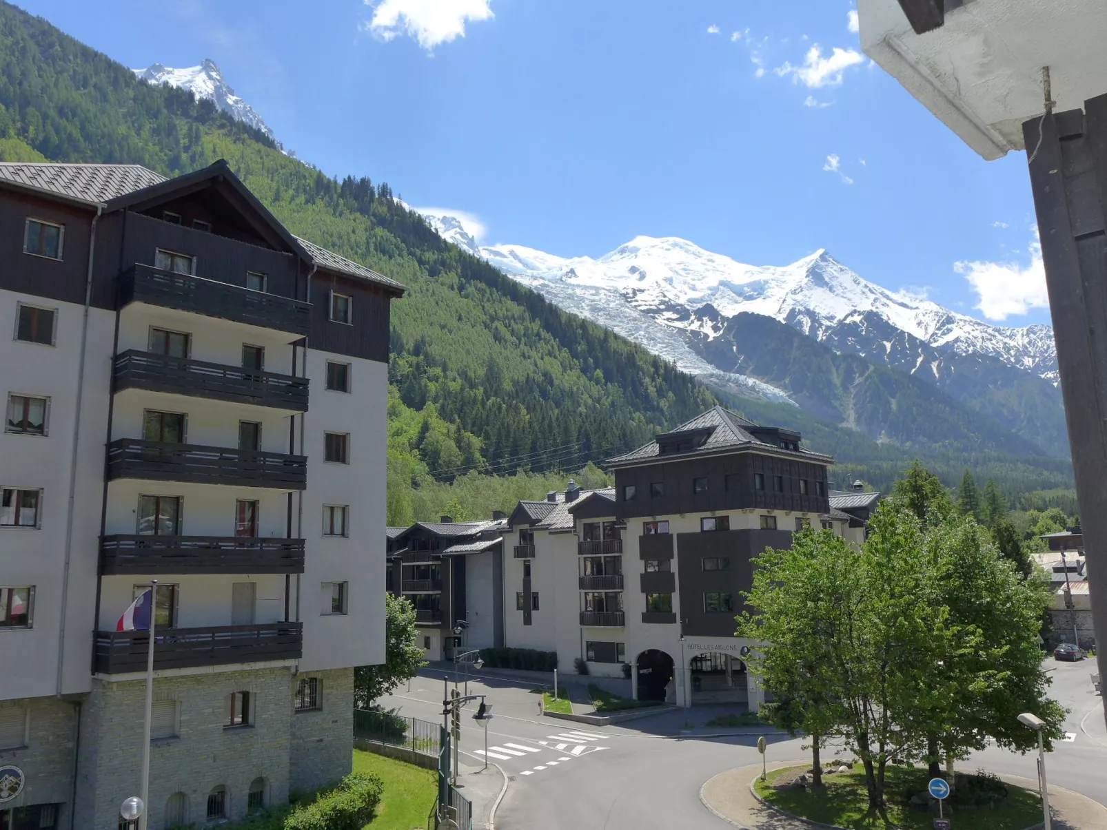 Le Chamois Blanc-Draußen