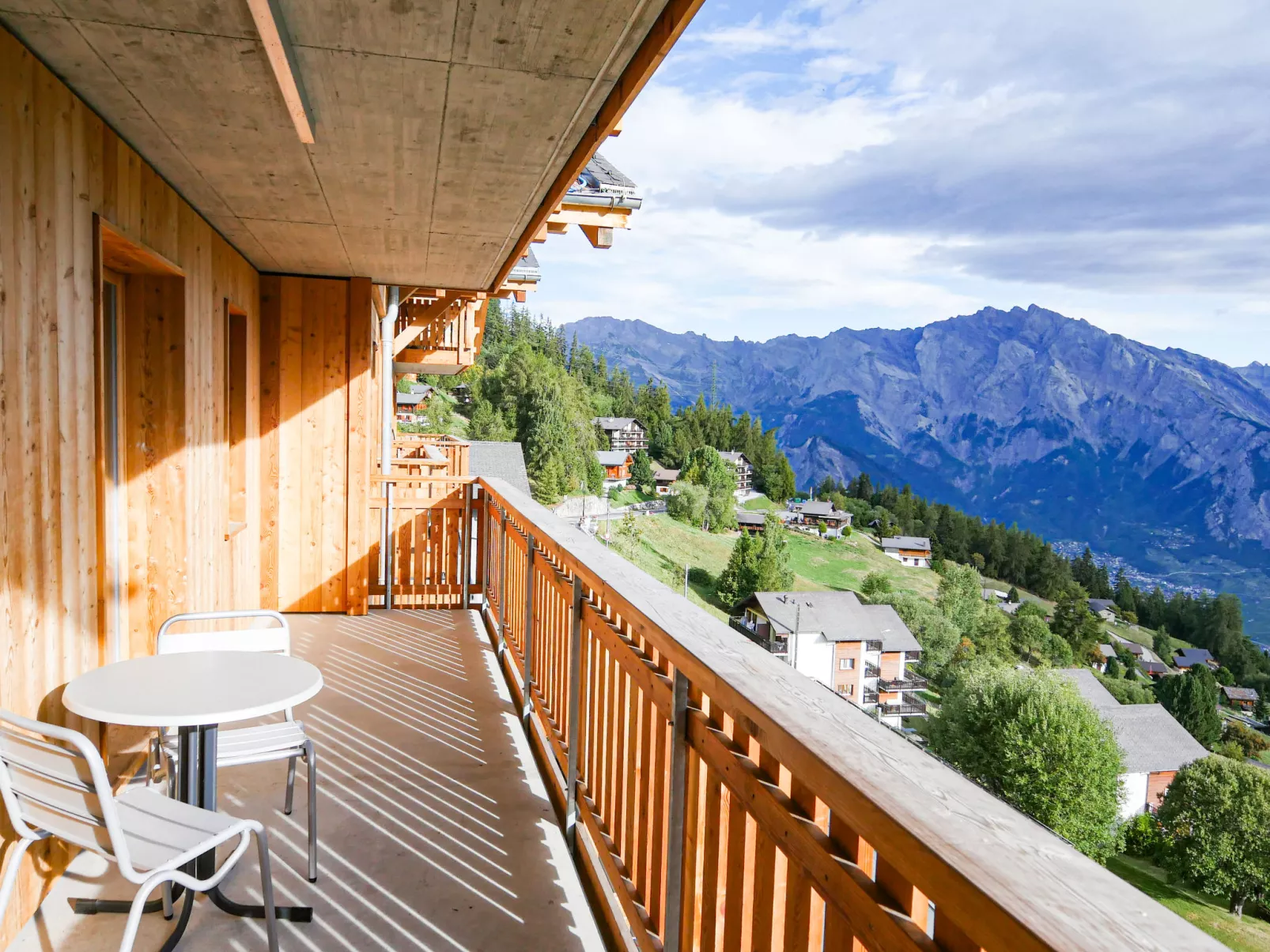 T-Resort La Tzoumaz 2p4 vue vallée