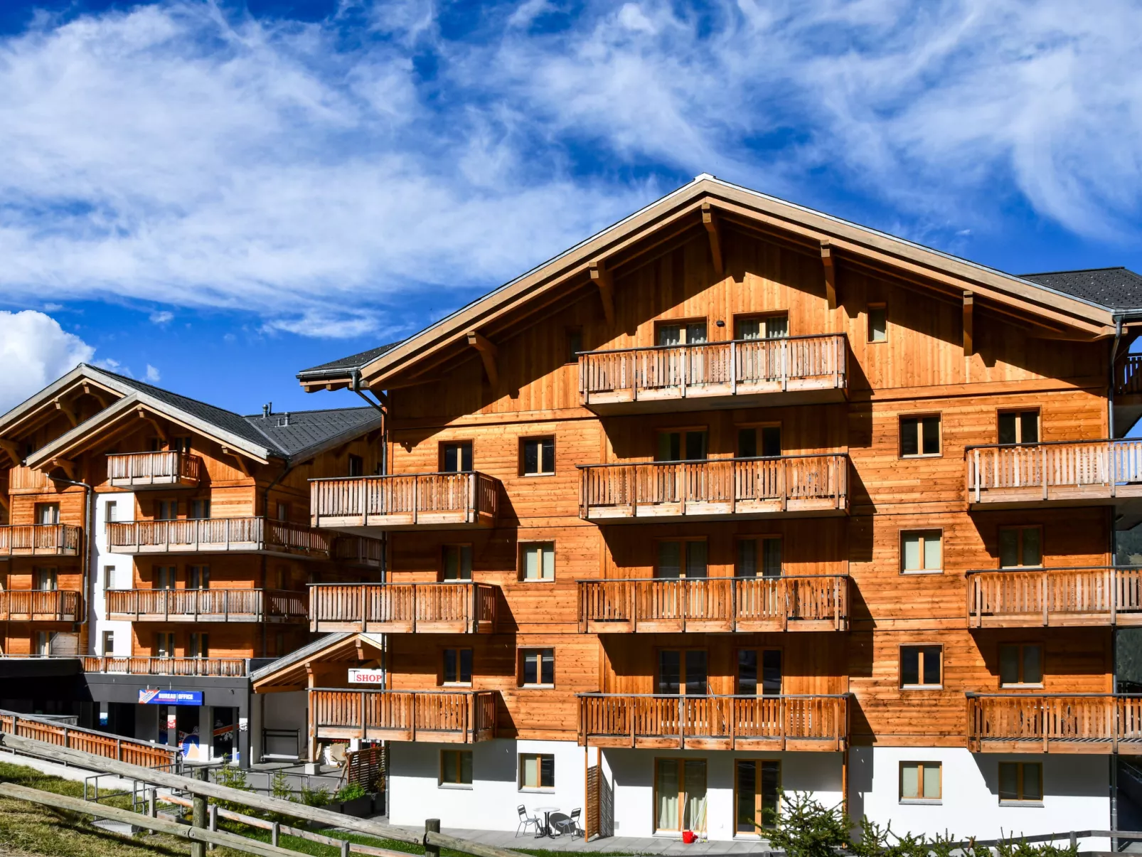 T-Resort La Tzoumaz 2p4 vue vallée-Draußen