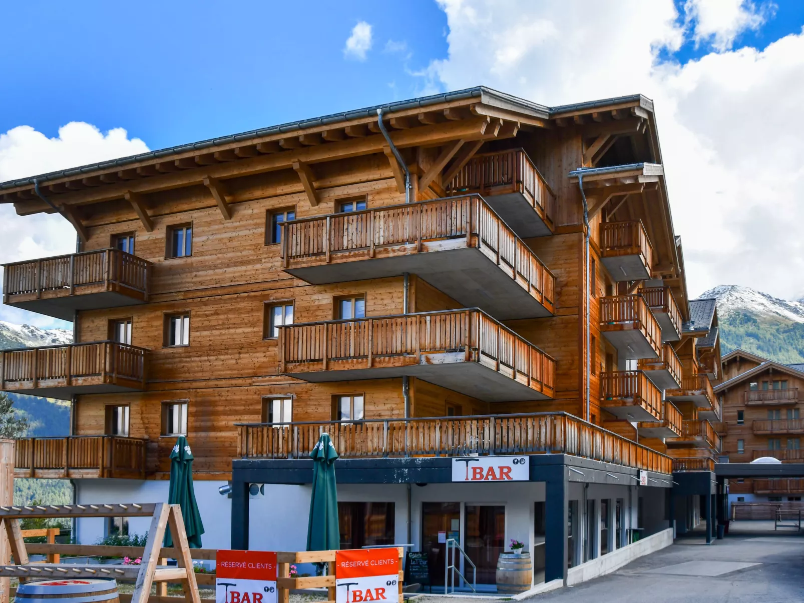 T-Resort La Tzoumaz 2p4 vue vallée-Draußen