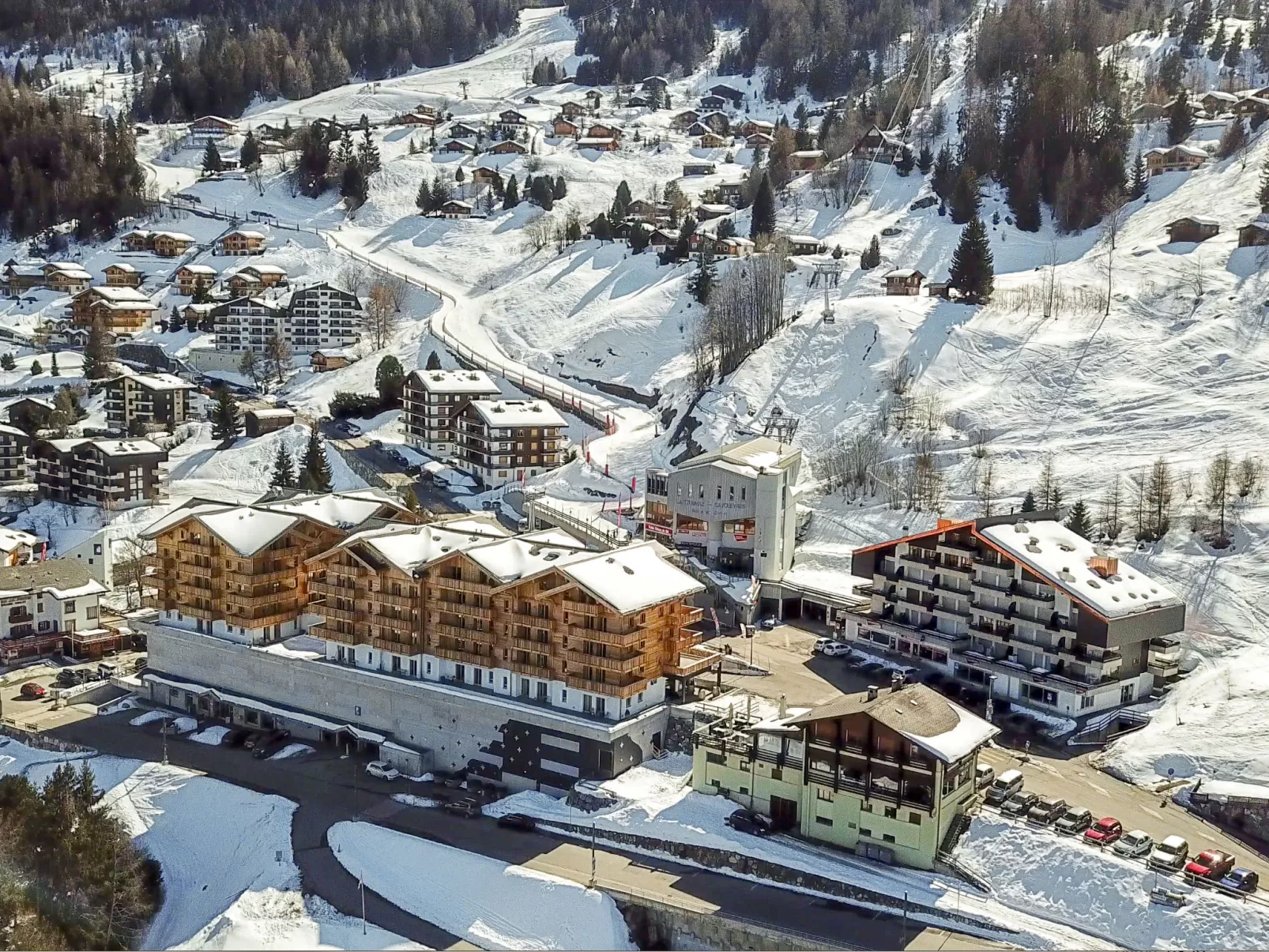 T-Resort La Tzoumaz 2p4 vue vallée-Draußen