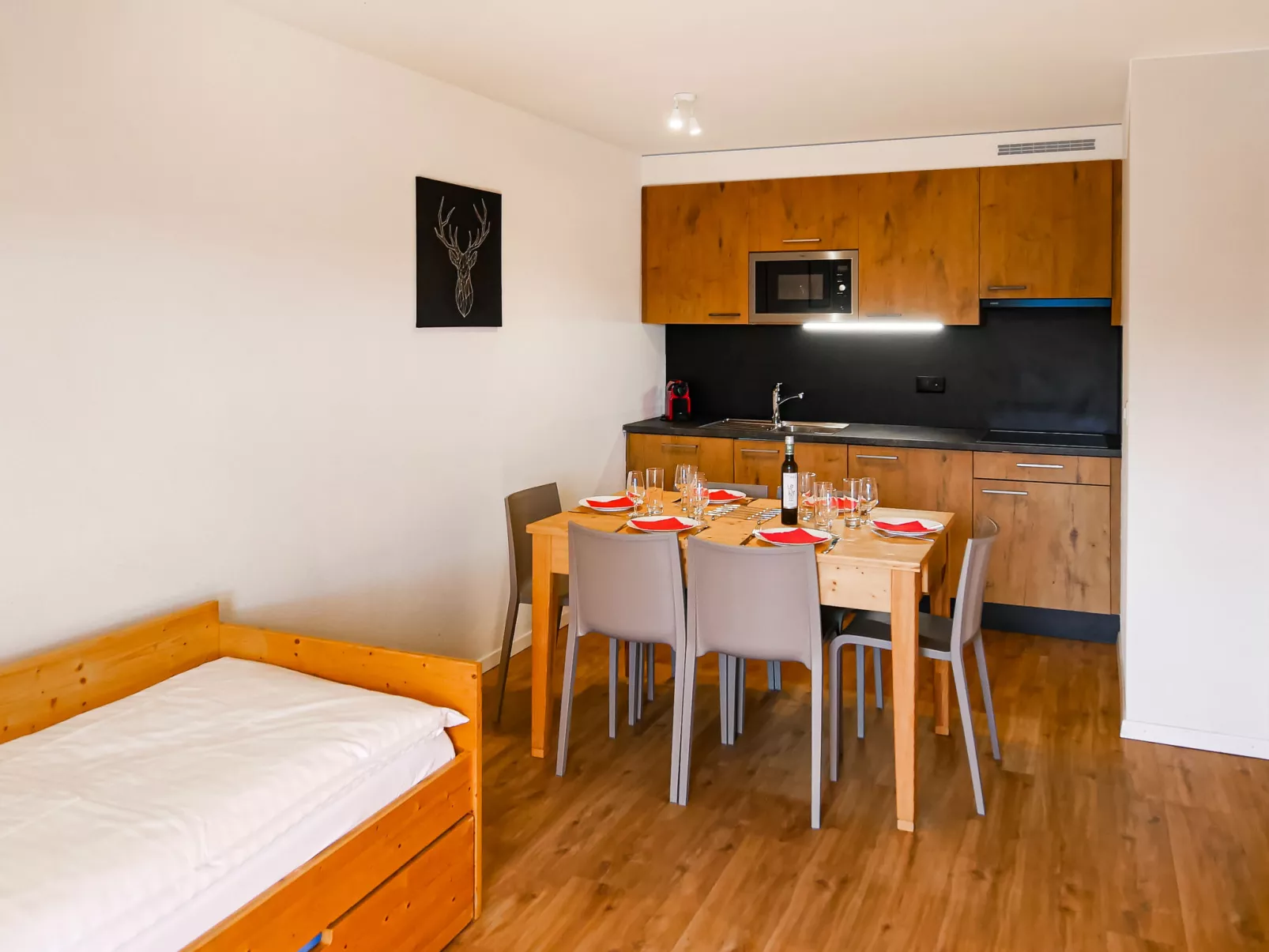 T-Resort La Tzoumaz 3p6 vue vallée-Drinnen