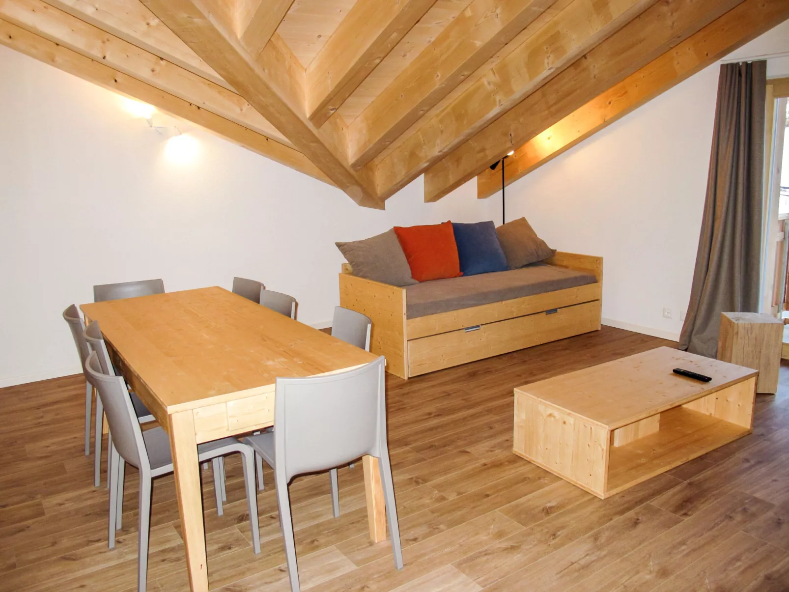 T-Resort La Tzoumaz 4p8 vue vallée-Drinnen