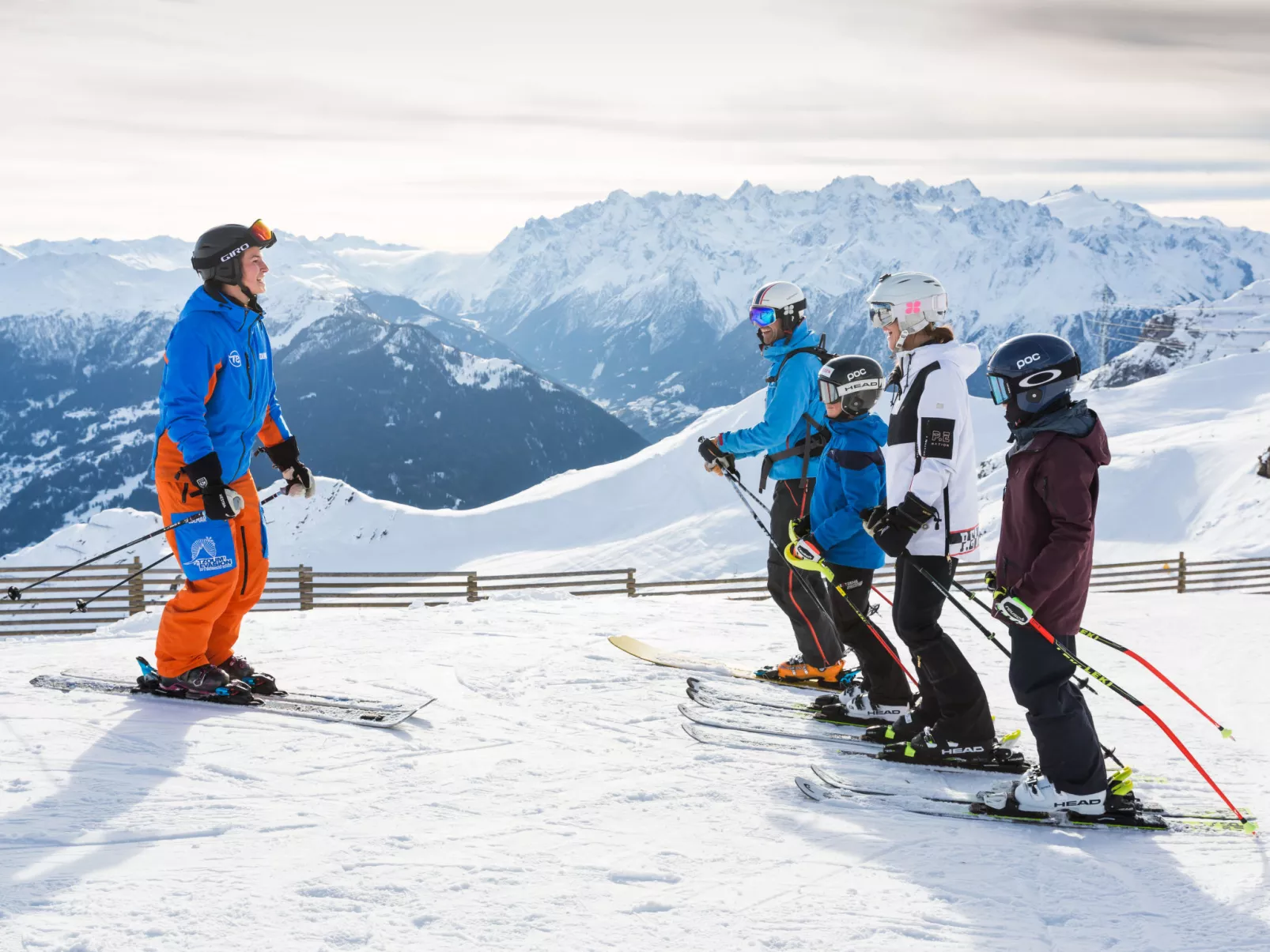 T-Resort La Tzoumaz 4p8 vue vallée-Draußen