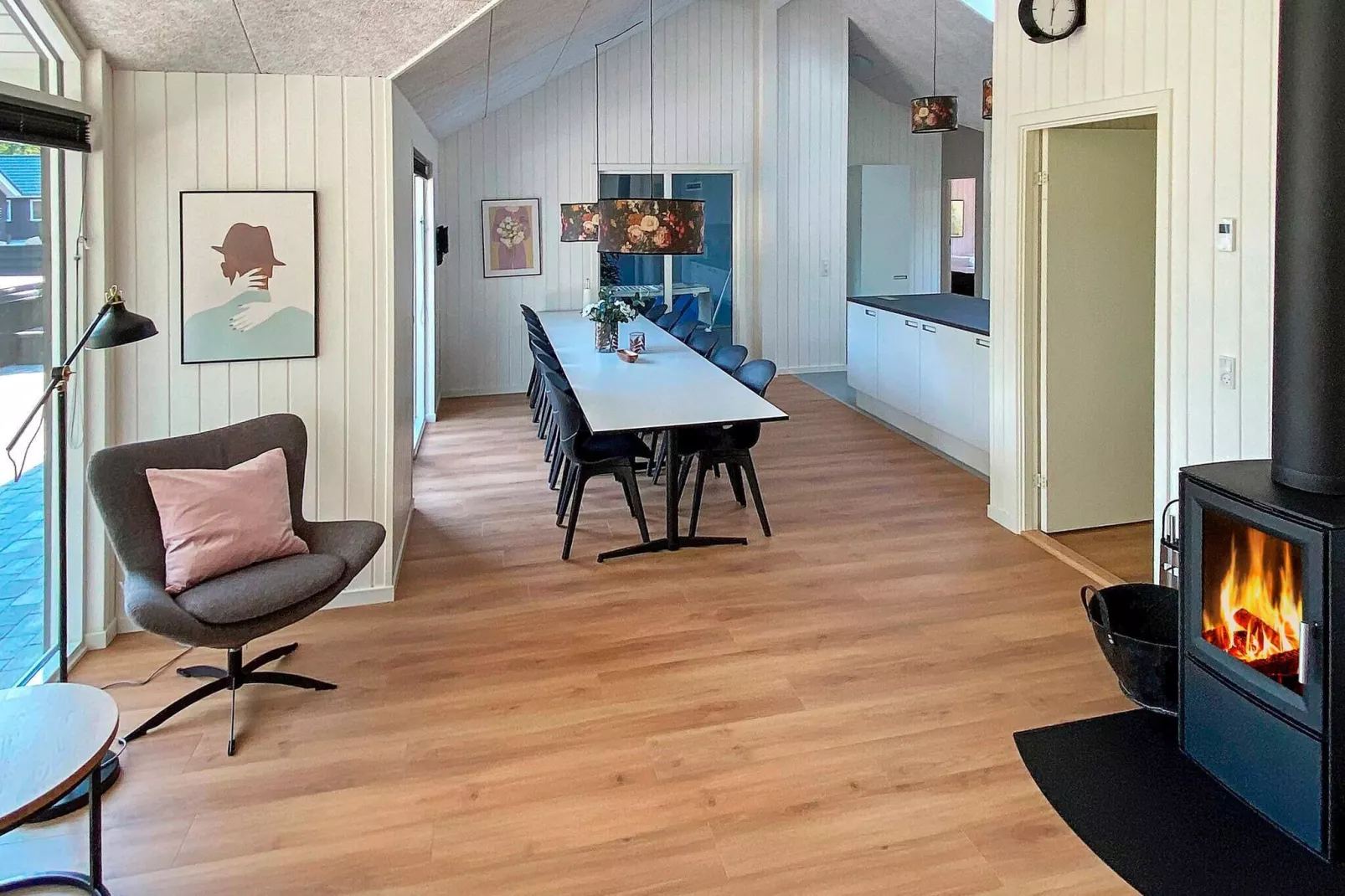 Maison de vacances pour 14 a Væggerløse-Intérieur