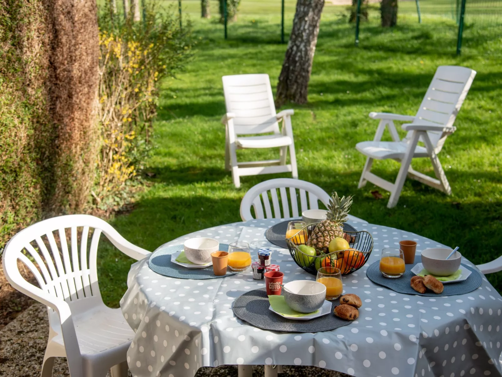 Les Cottages du Golf-Draußen