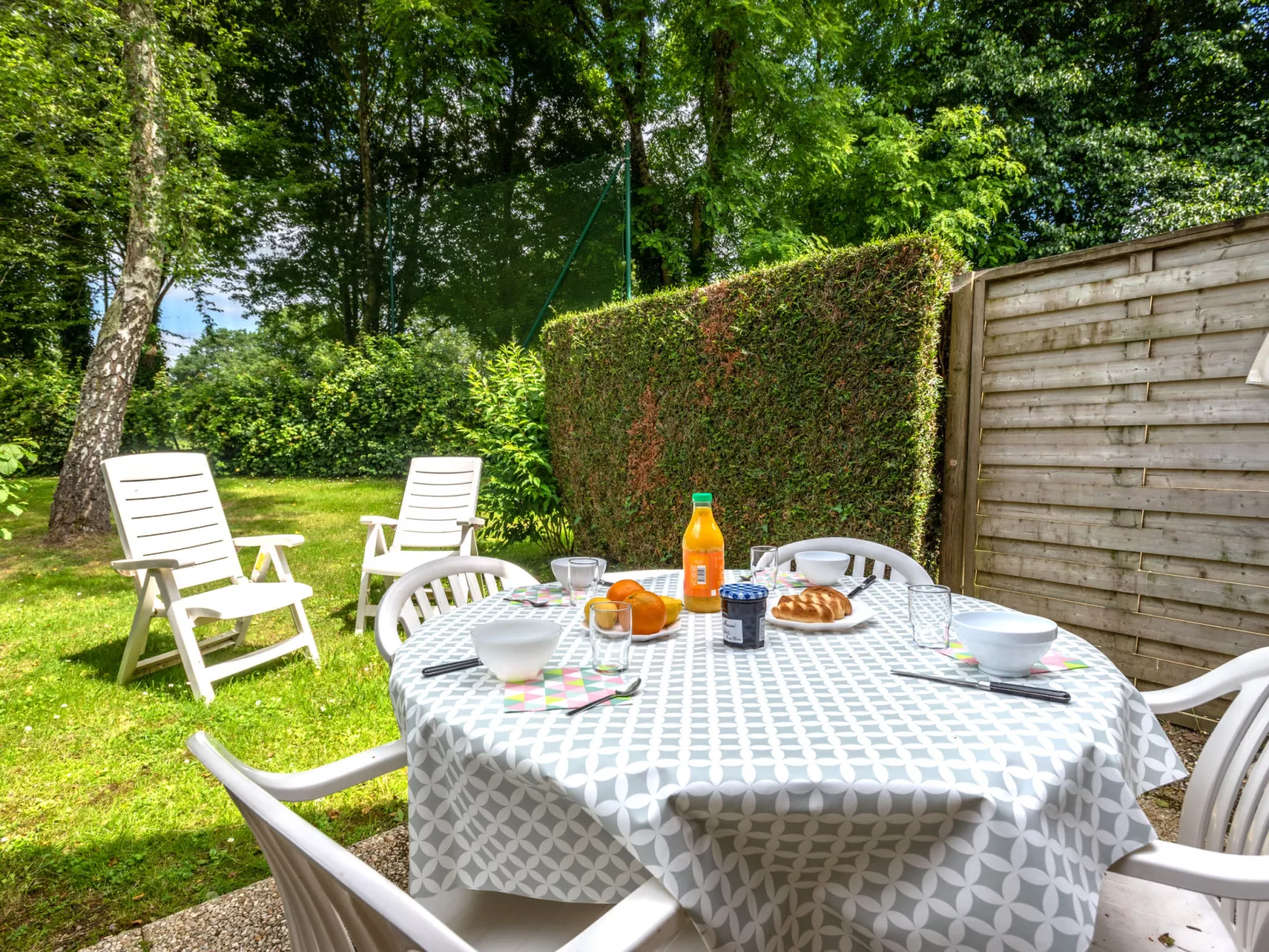 Les Cottages du Golf-Draußen