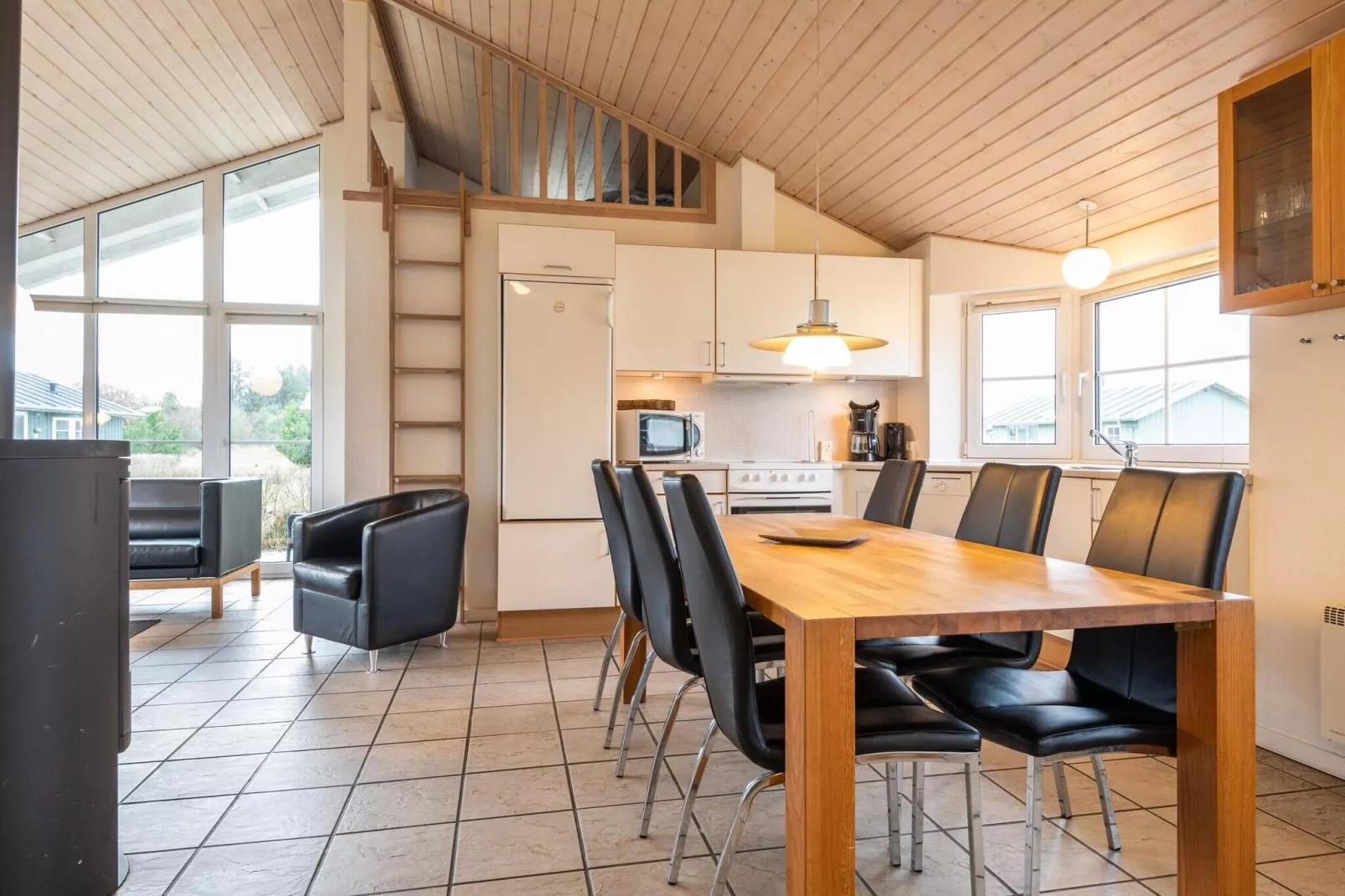 Maison de vacances pour 6 a Nørre Nebel - Intérieur
