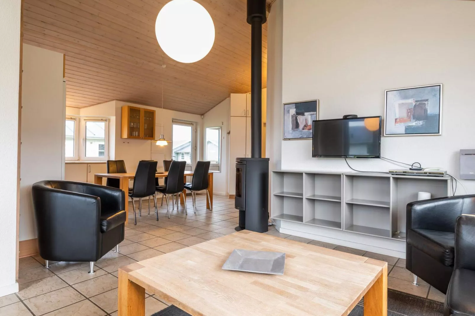Maison de vacances pour 6 a Nørre Nebel - Intérieur