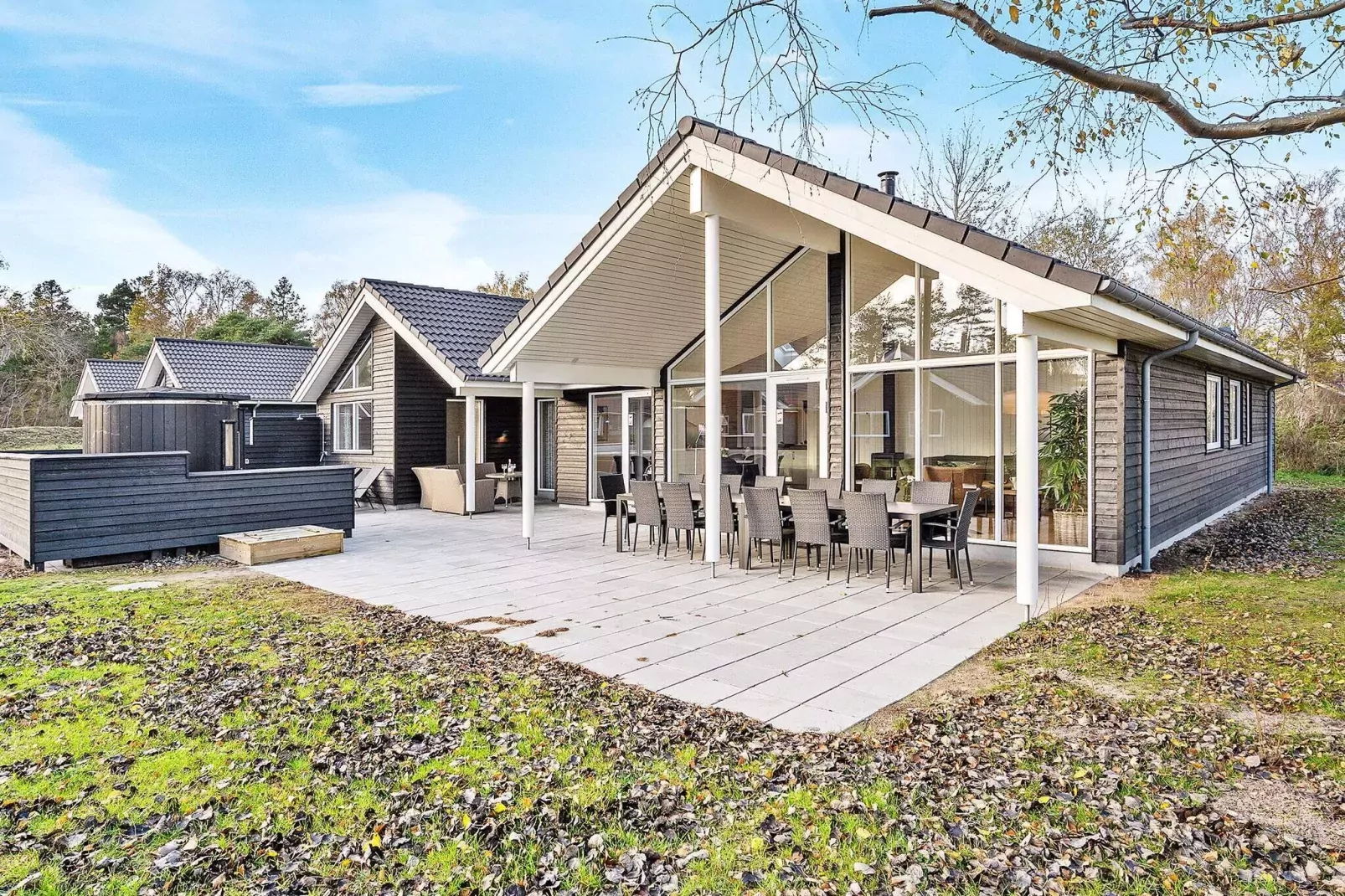 Maison de vacances pour 14 a Væggerløse-Extérieur