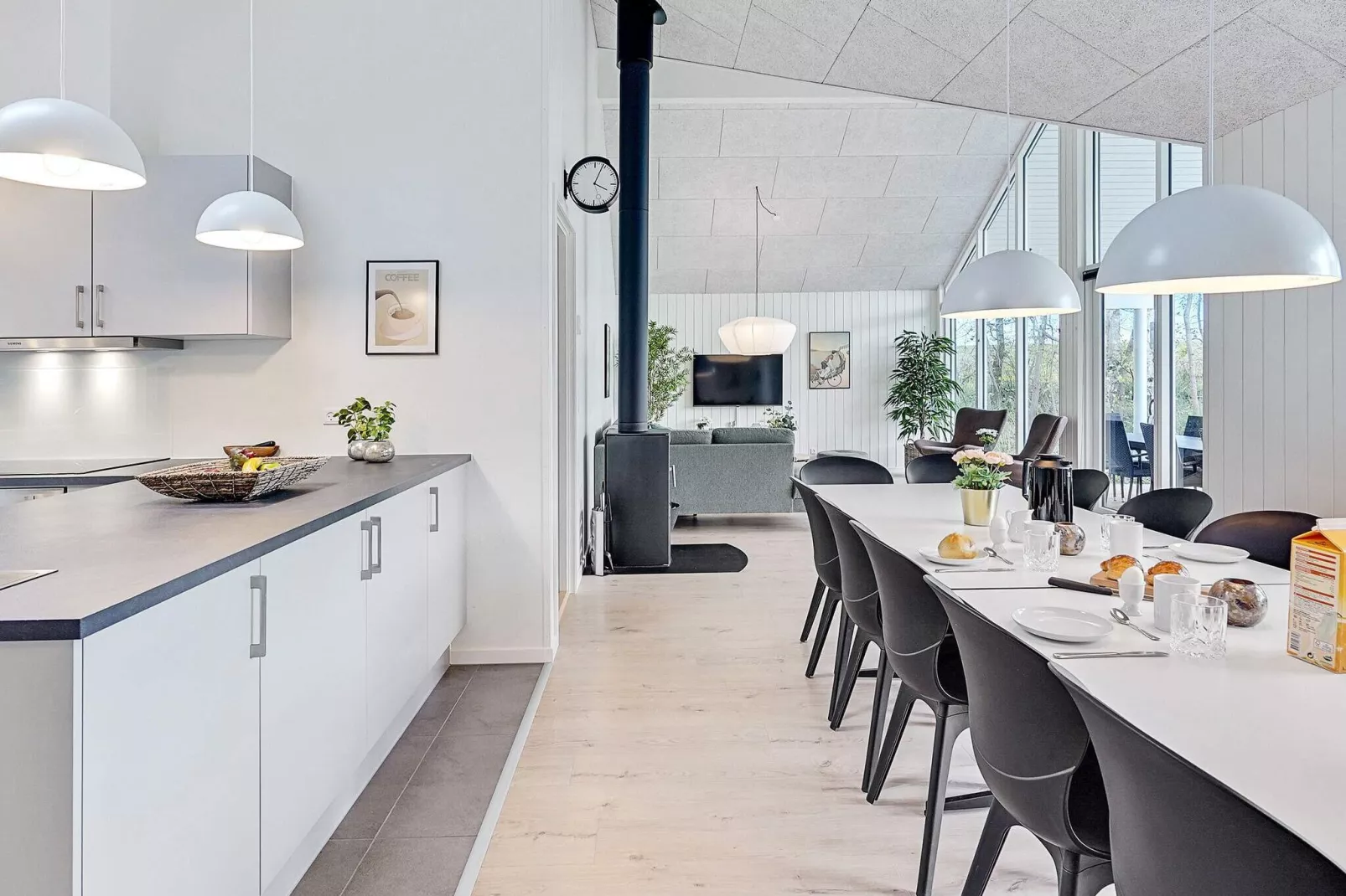 Maison de vacances pour 14 a Væggerløse-Intérieur