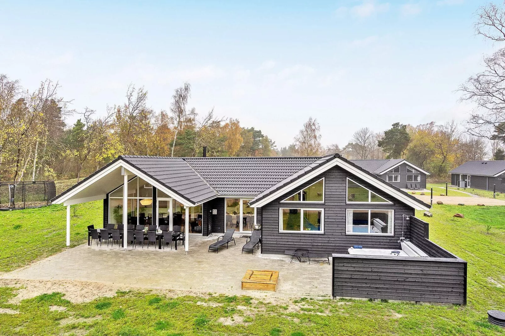 Maison de vacances pour 16 a Væggerløse-Extérieur