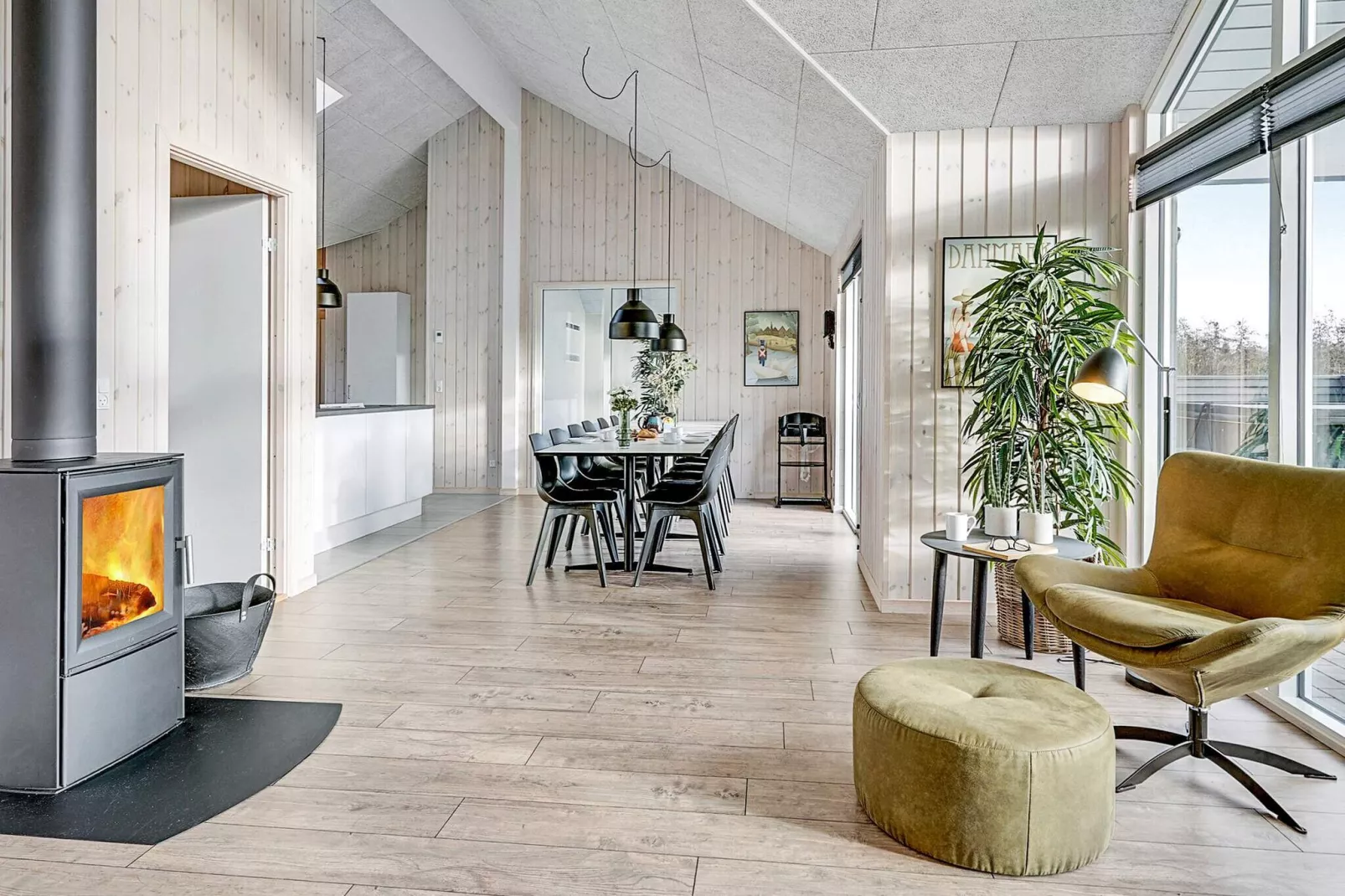Maison de vacances pour 14 a Idestrup-Intérieur