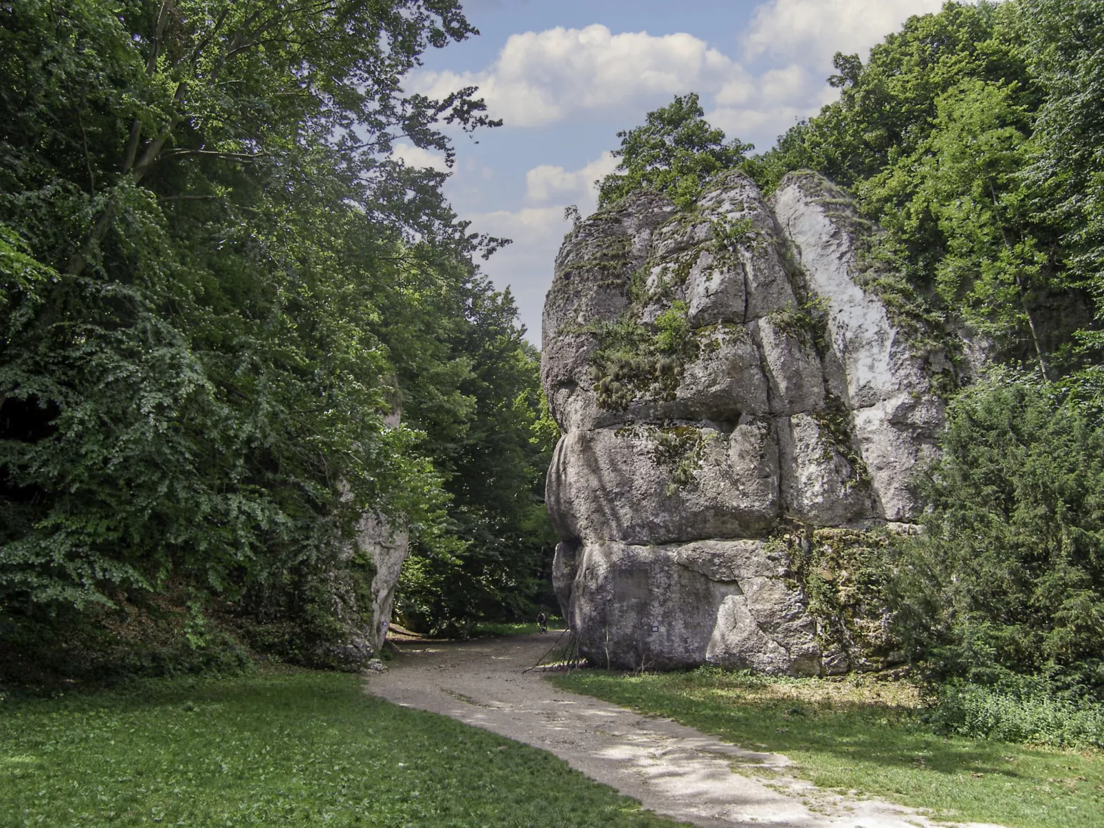 Pękowice-Draußen
