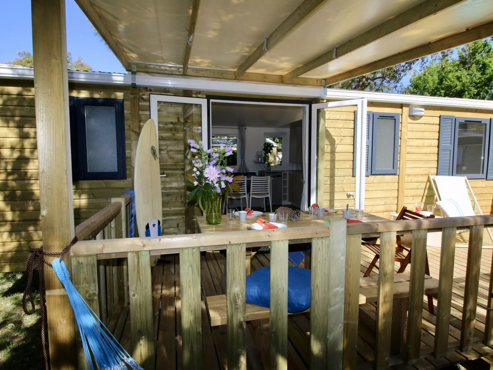 Blue Océan Cottage Pergola 6-Outside