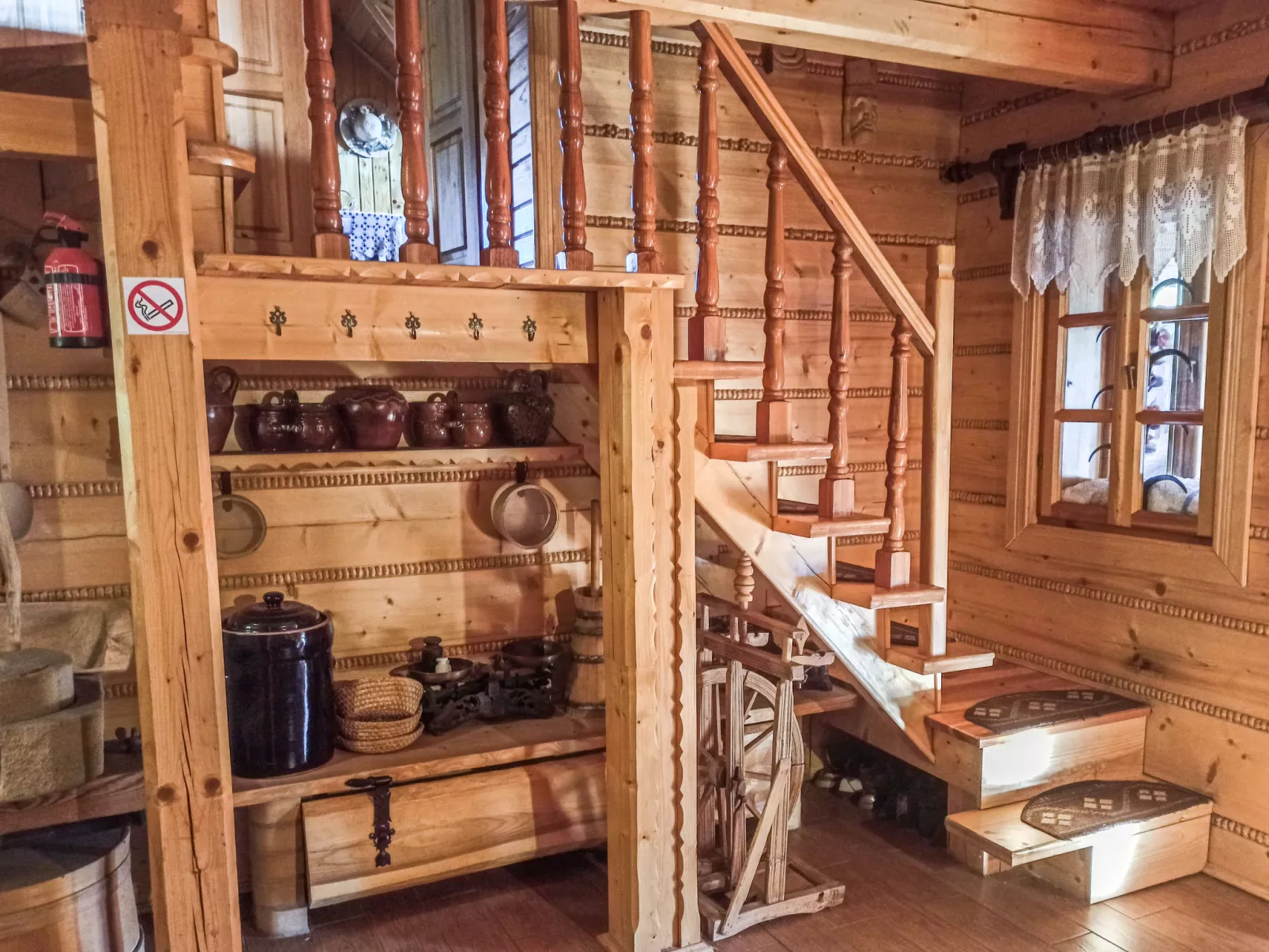 inside