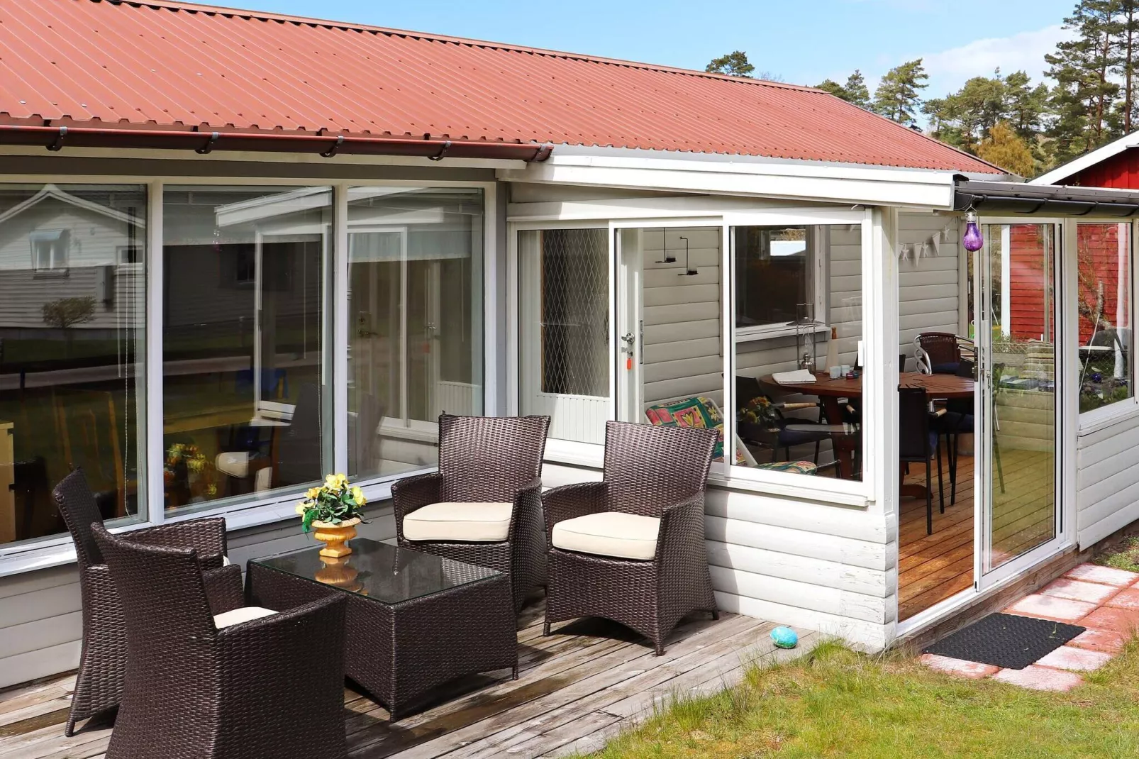 Maison de vacances pour 5 a MELLBYSTRAND-Extérieur